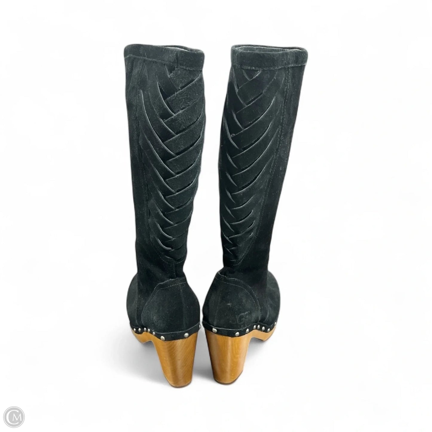 Boots Designer By Ugg In Black, Size: 10