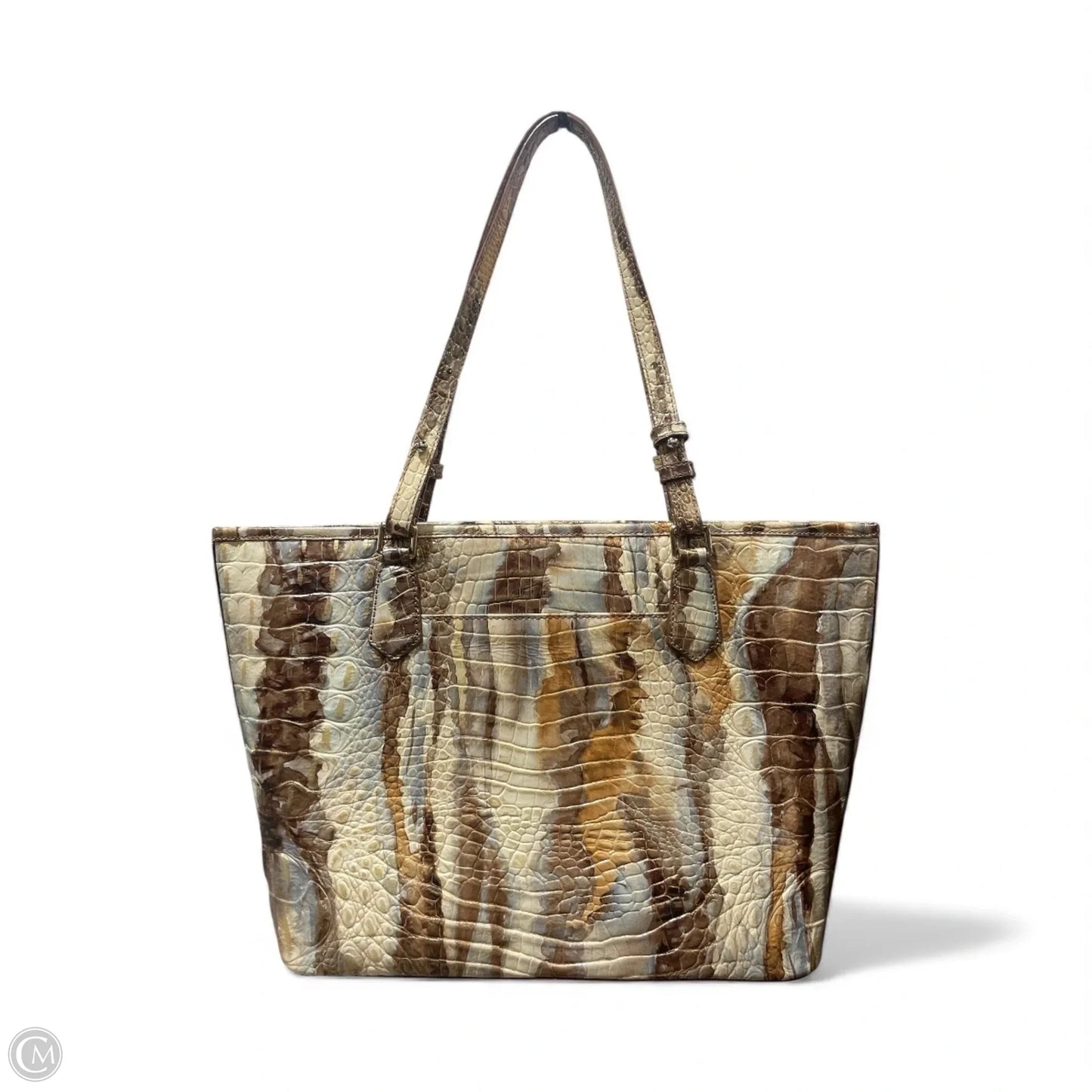 Handbag Designer By Brahmin, Size: Large