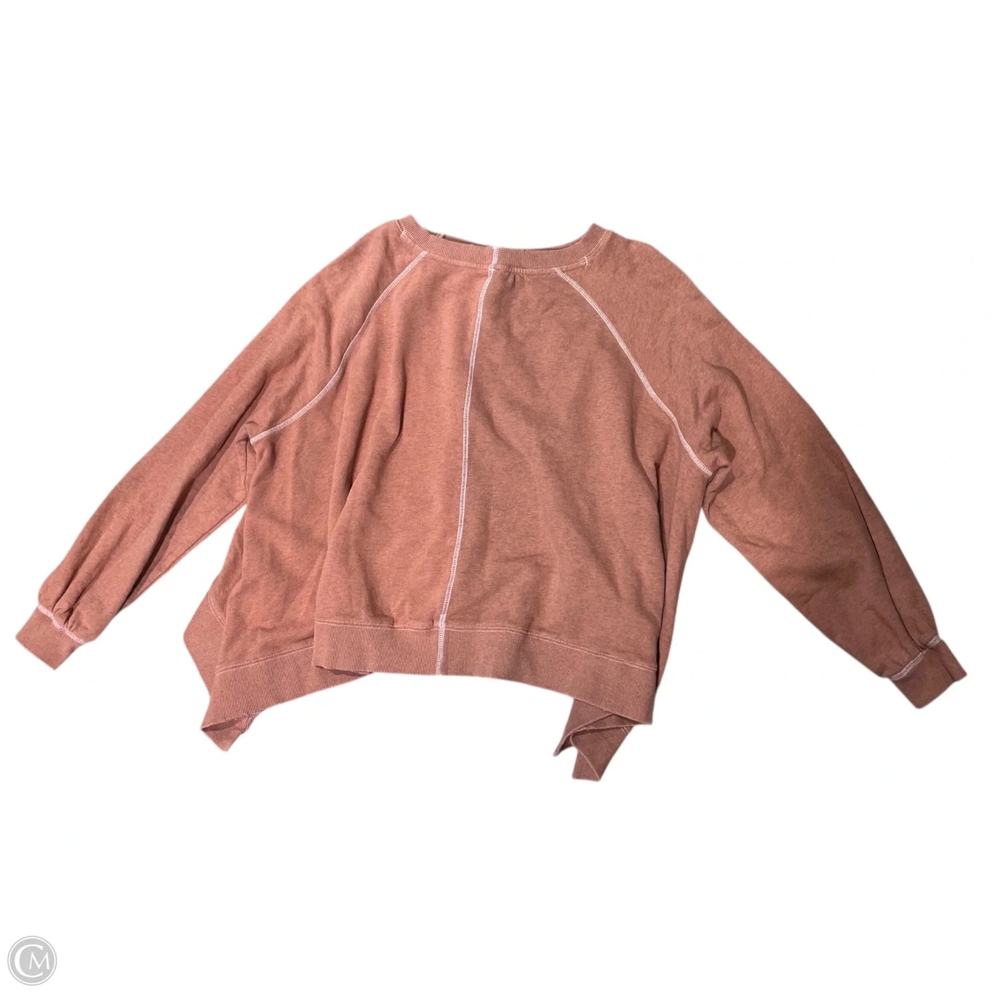Sweatshirt Crewneck By Free People In Mauve, Size: S