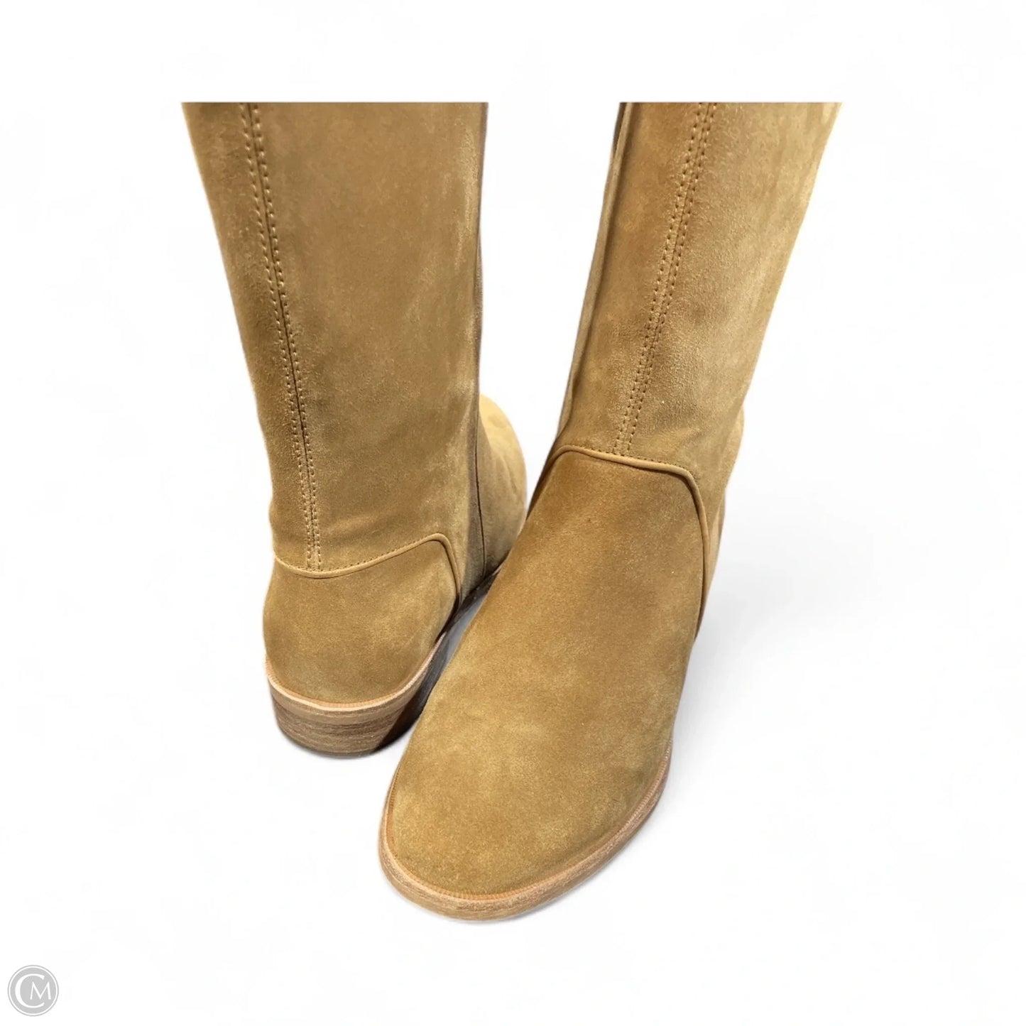 Boots Designer By Ugg In Brown, Size: 7