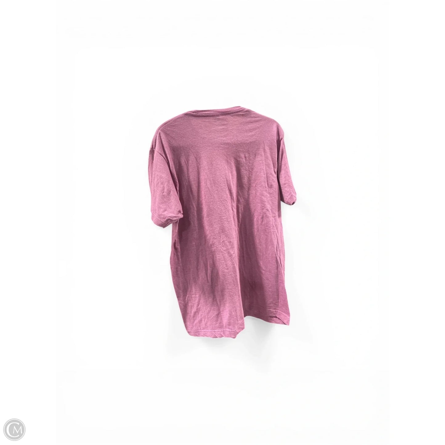 Top Short Sleeve By Tultex In Purple, Size: L