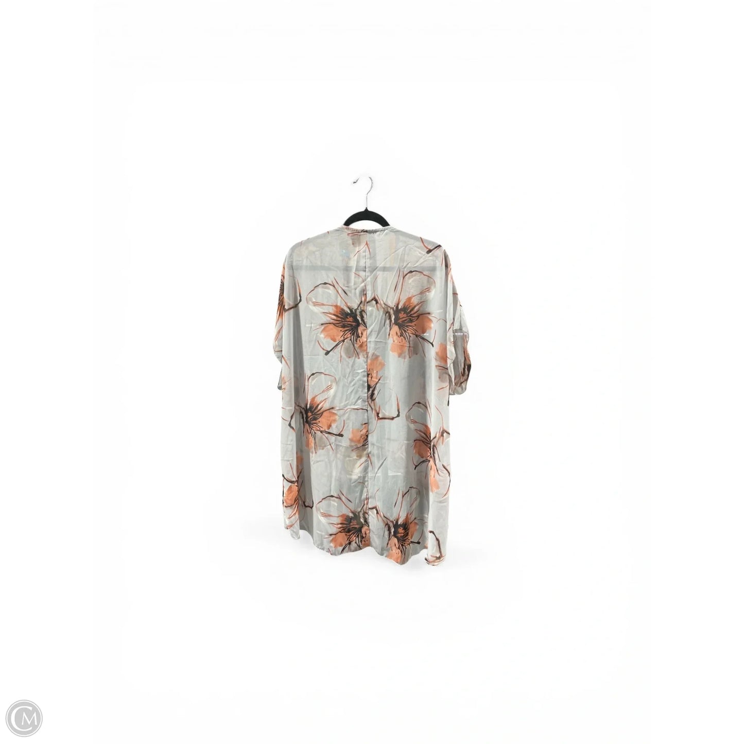 Kimono By Clothes Mentor In Tropical Print, Size: S