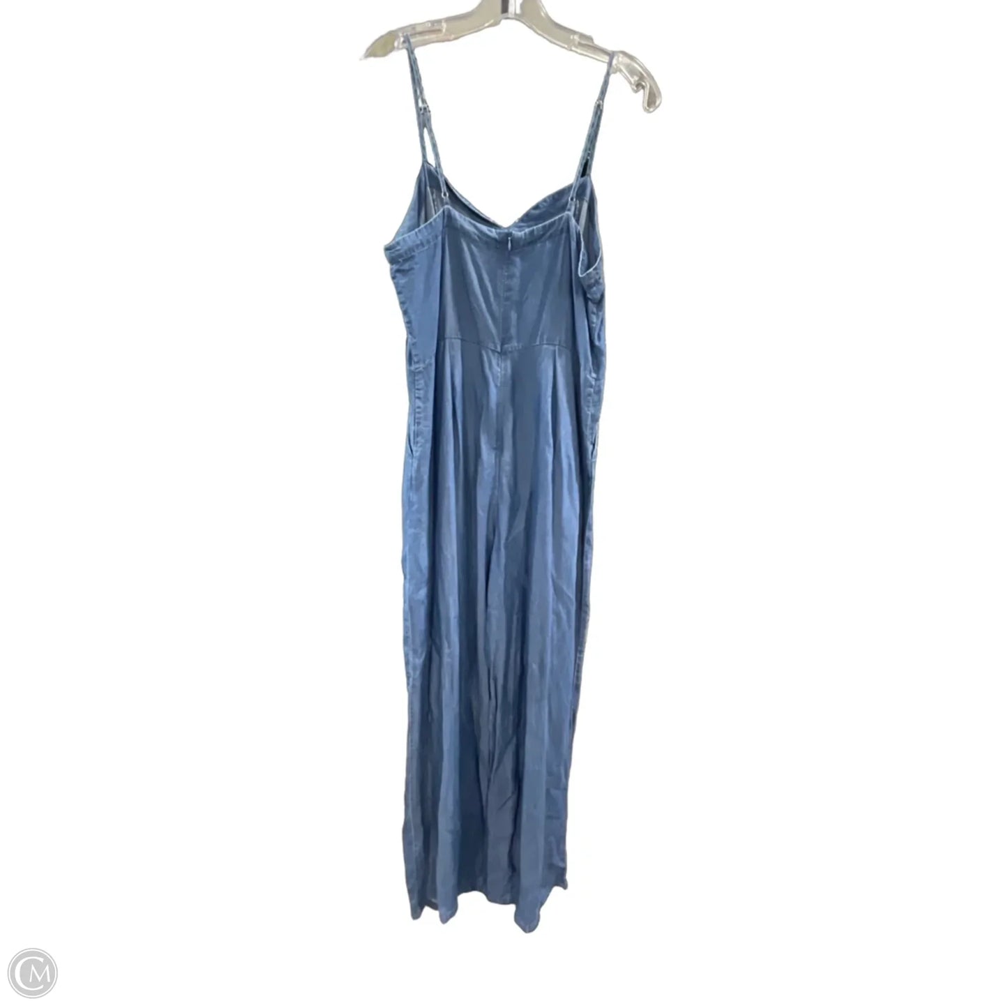 Jumpsuit By Clothes Mentor In Blue Denim, Size: M