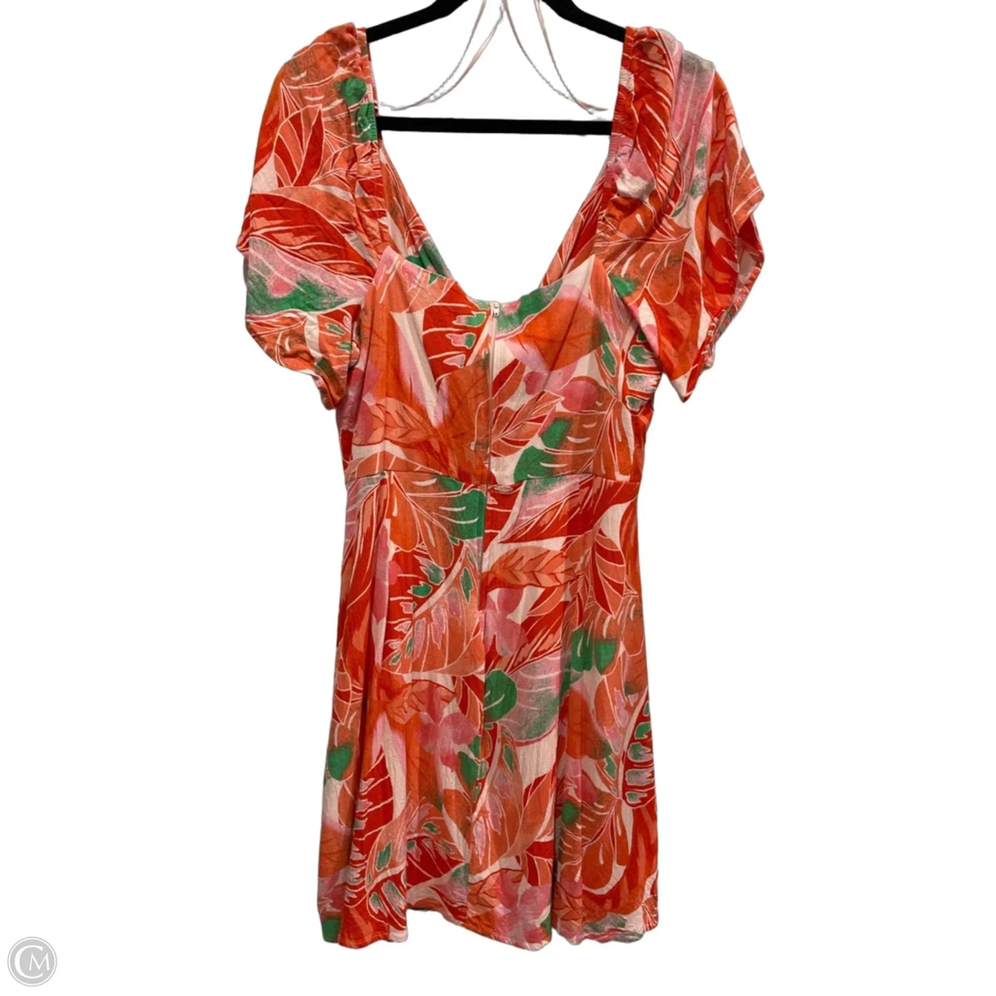 Dress Casual Midi By Gianni Bini In Tropical Print, Size: Xl
