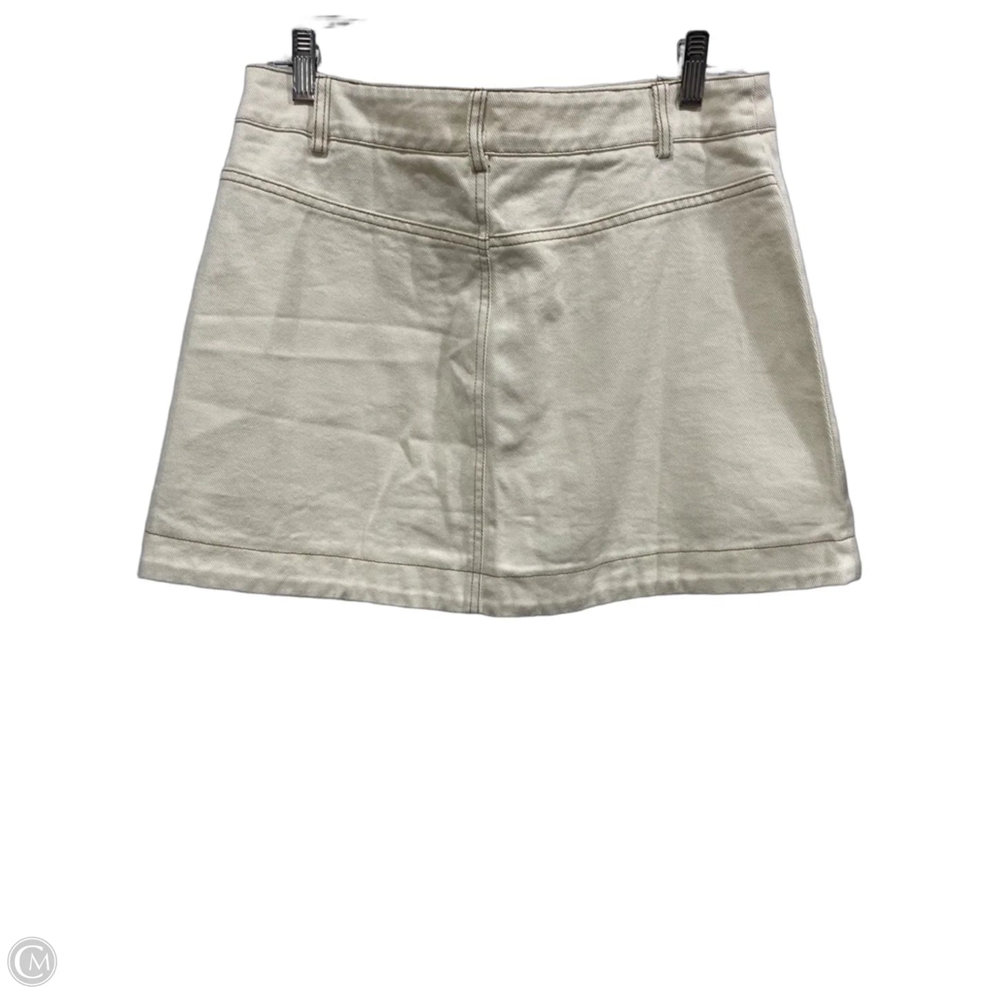 Skirt Mini & Short By Day + Moon In Cream, Size: L