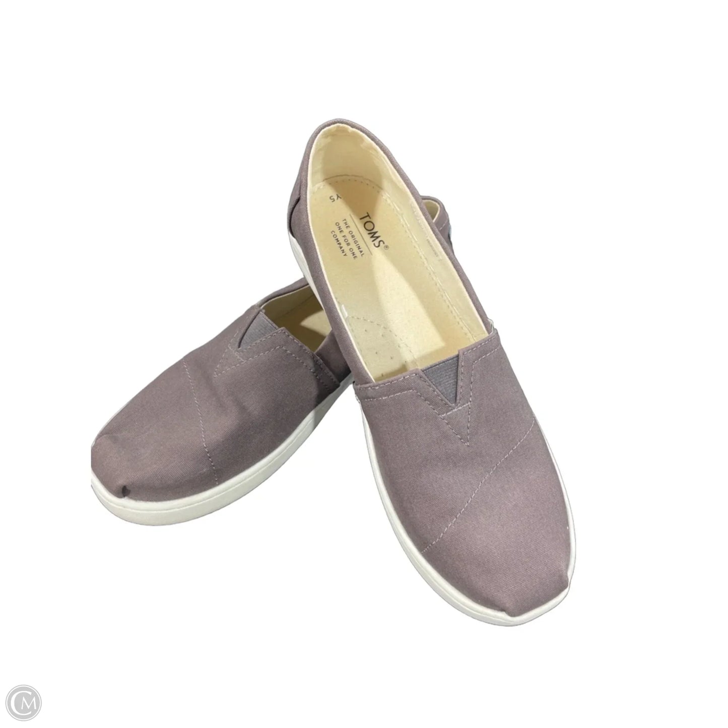 Shoes Flats By Toms In Brown, Size: 5