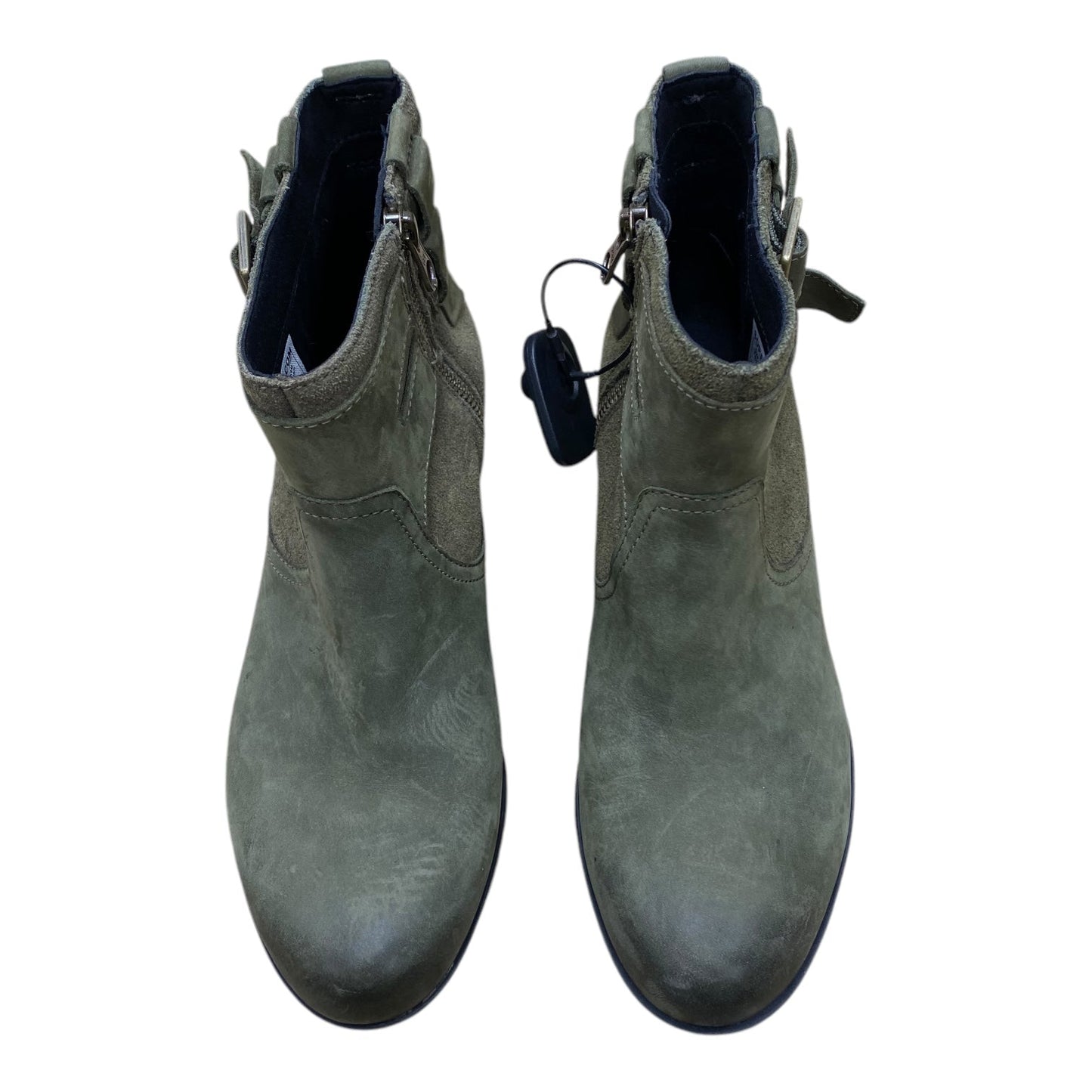 Boots Ankle Flats By Sorel In Green, Size: 8