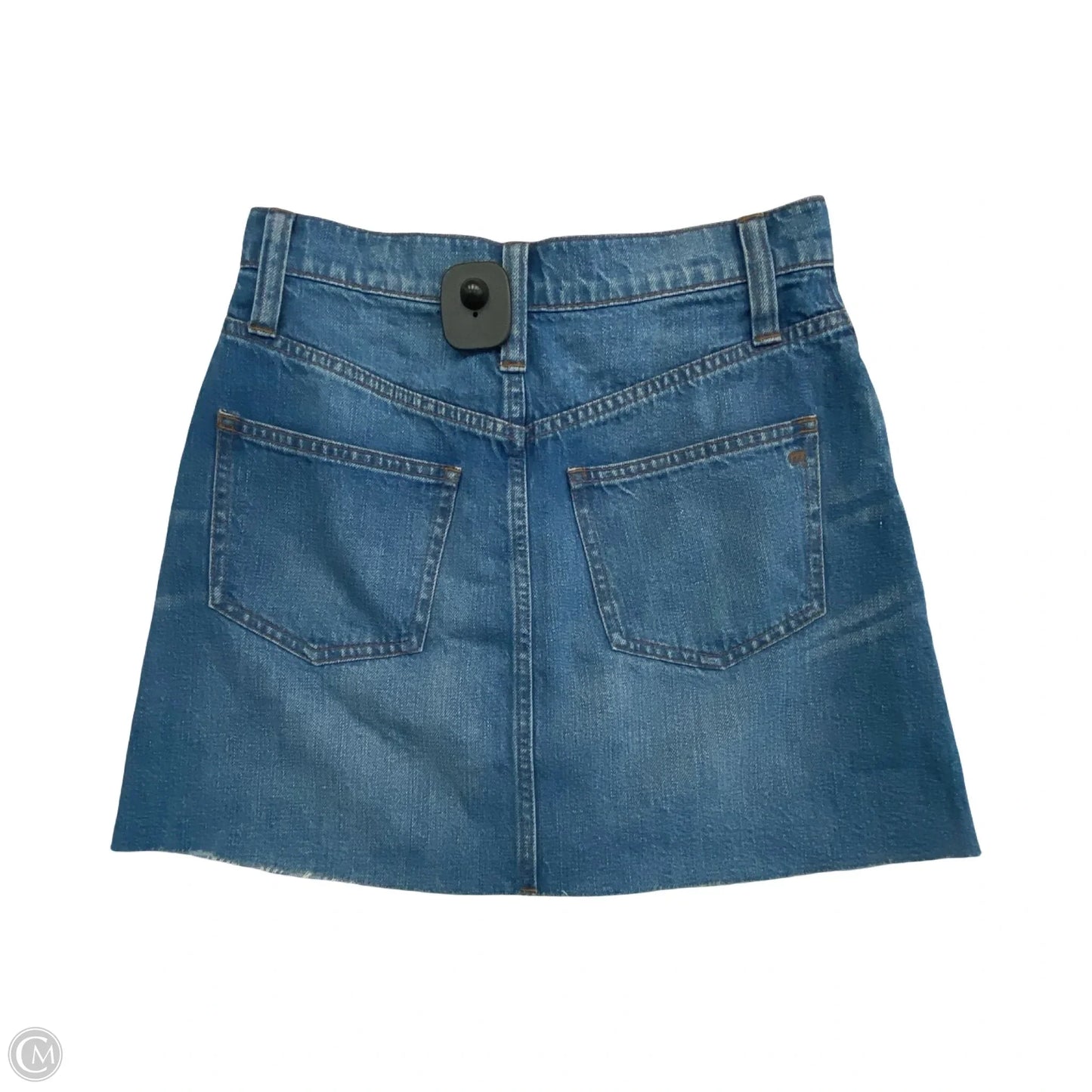 Skirt Mini & Short By Madewell In Blue Denim, Size: 0