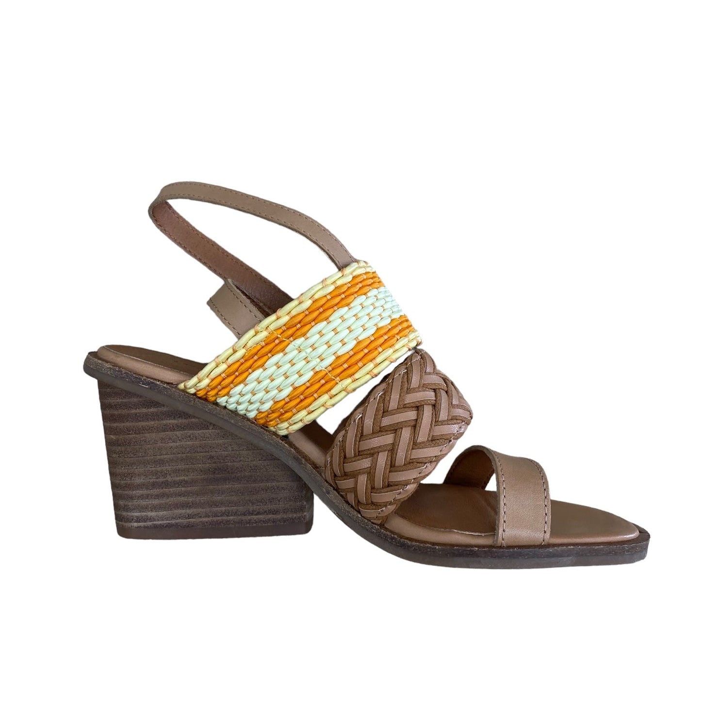 Sandals Heels Block By Lucky Brand Size: 6