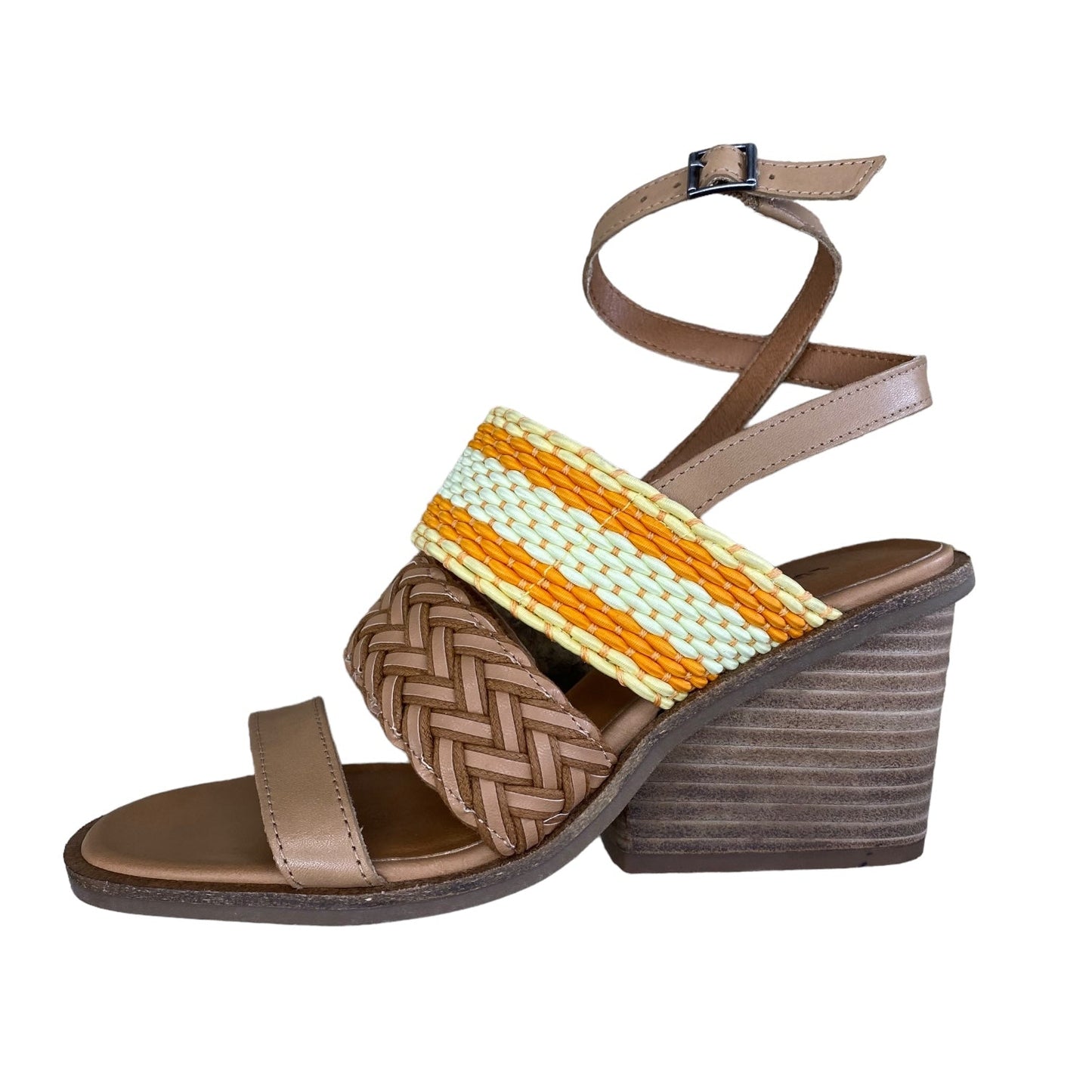 Sandals Heels Block By Lucky Brand Size: 6