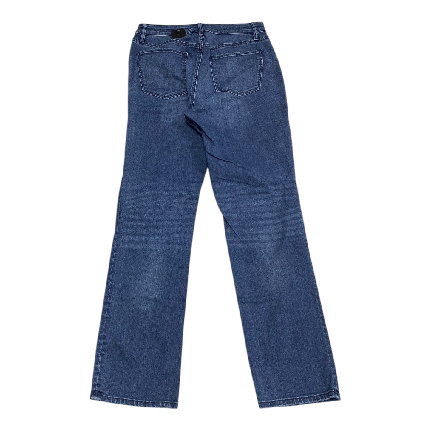 Jeans Straight By Talbots In Blue Denim, Size: 6