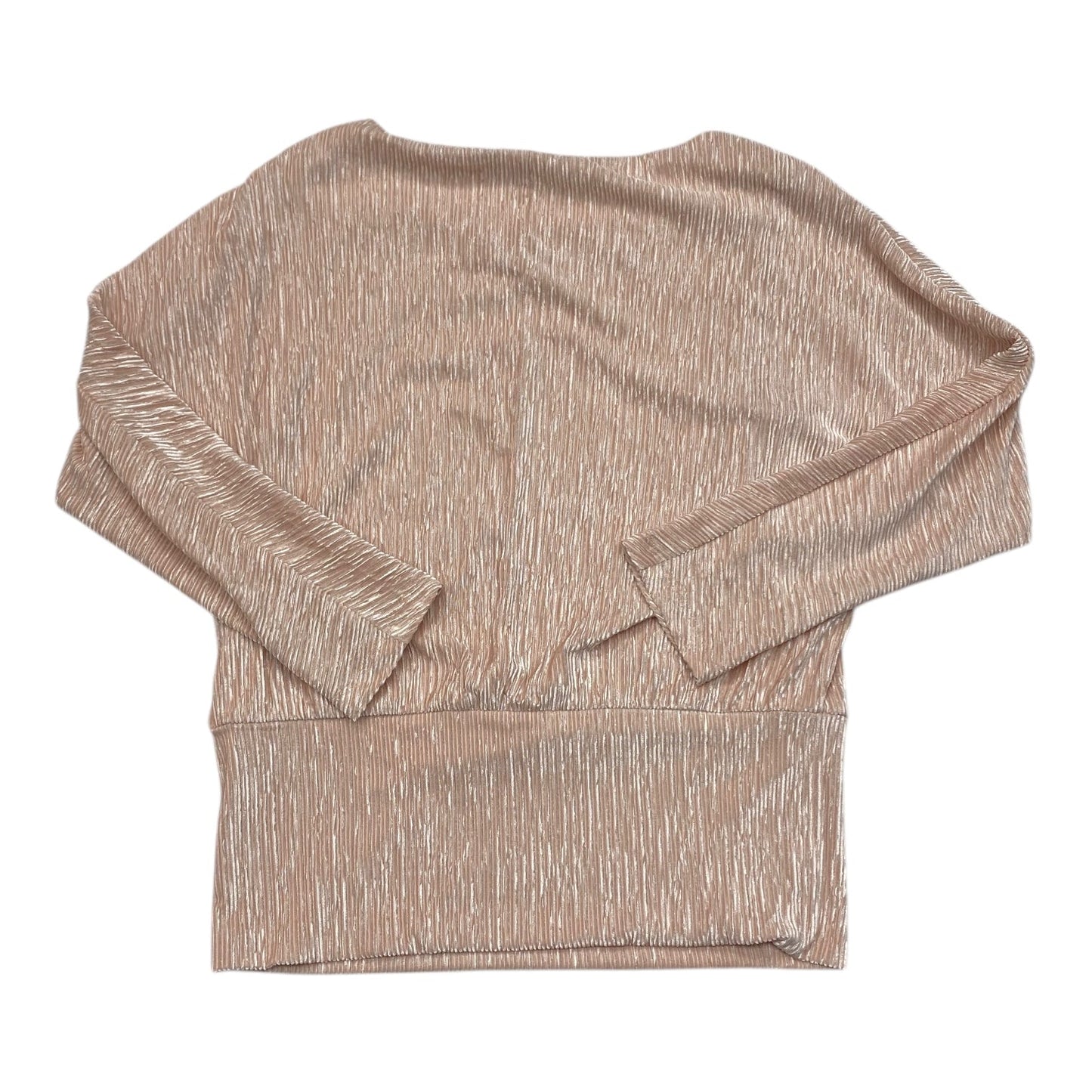 Top Long Sleeve By Chicos In Pink, Size: S