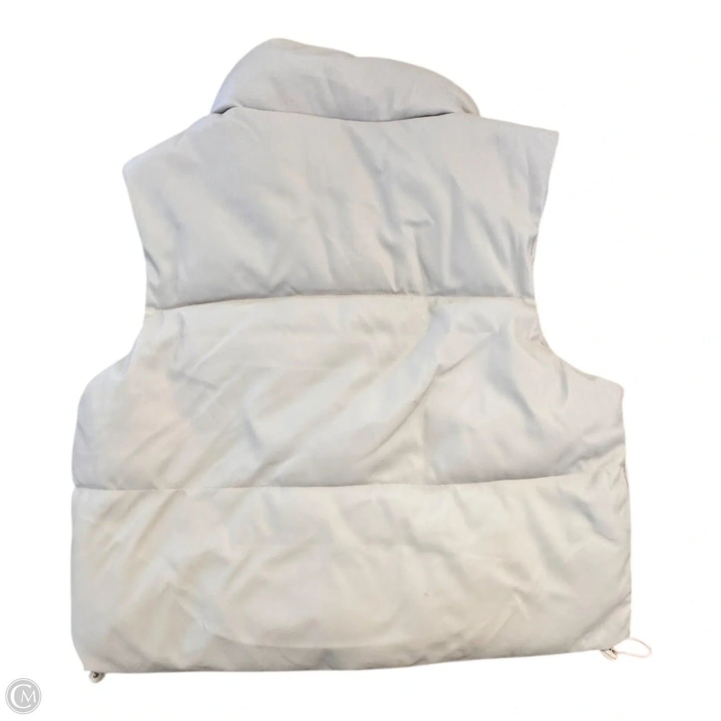 Vest Puffer & Quilted By Love Tree In Beige, Size: S