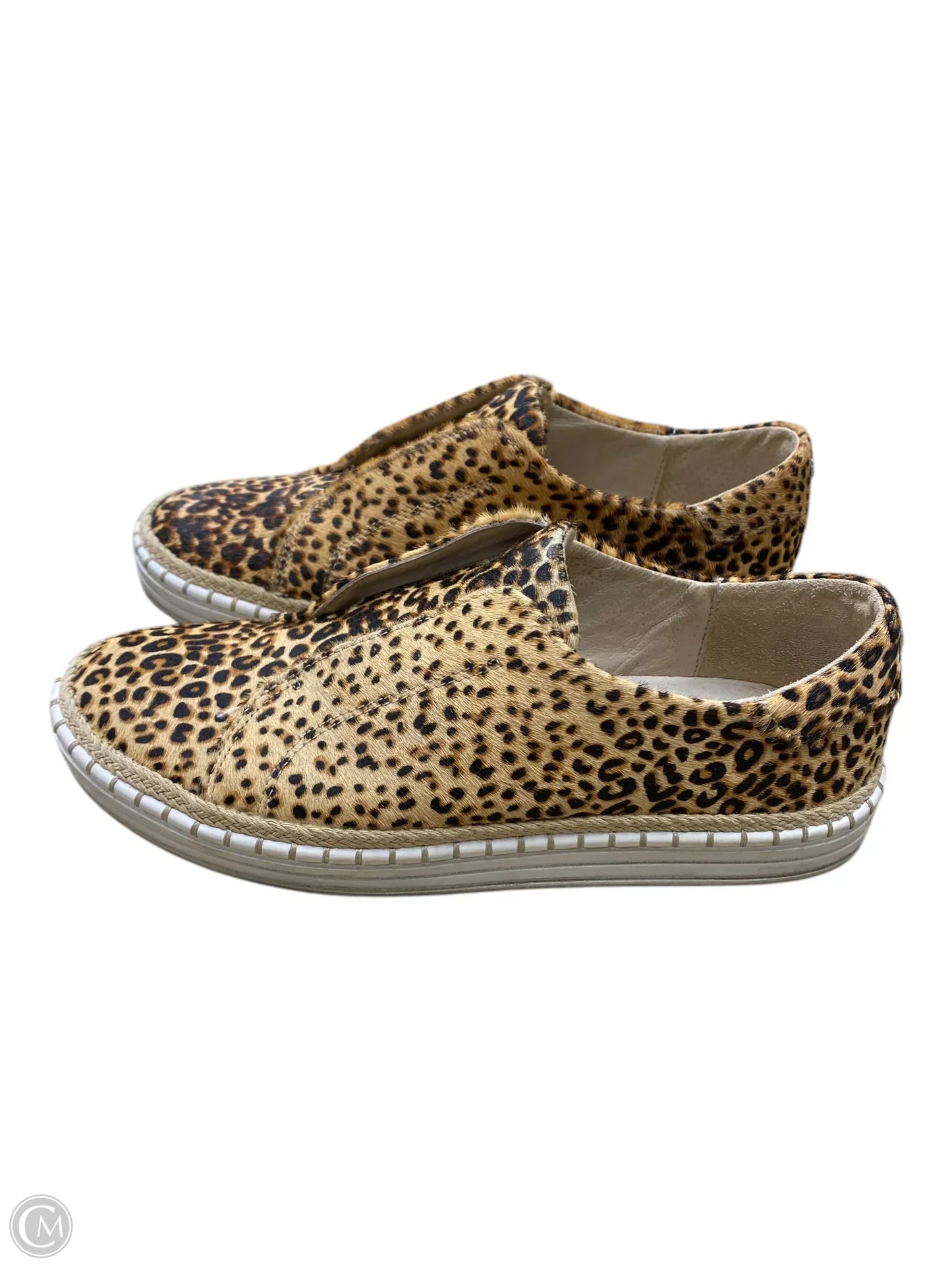 Shoes Sneakers By J Slides In Animal Print, Size: 7