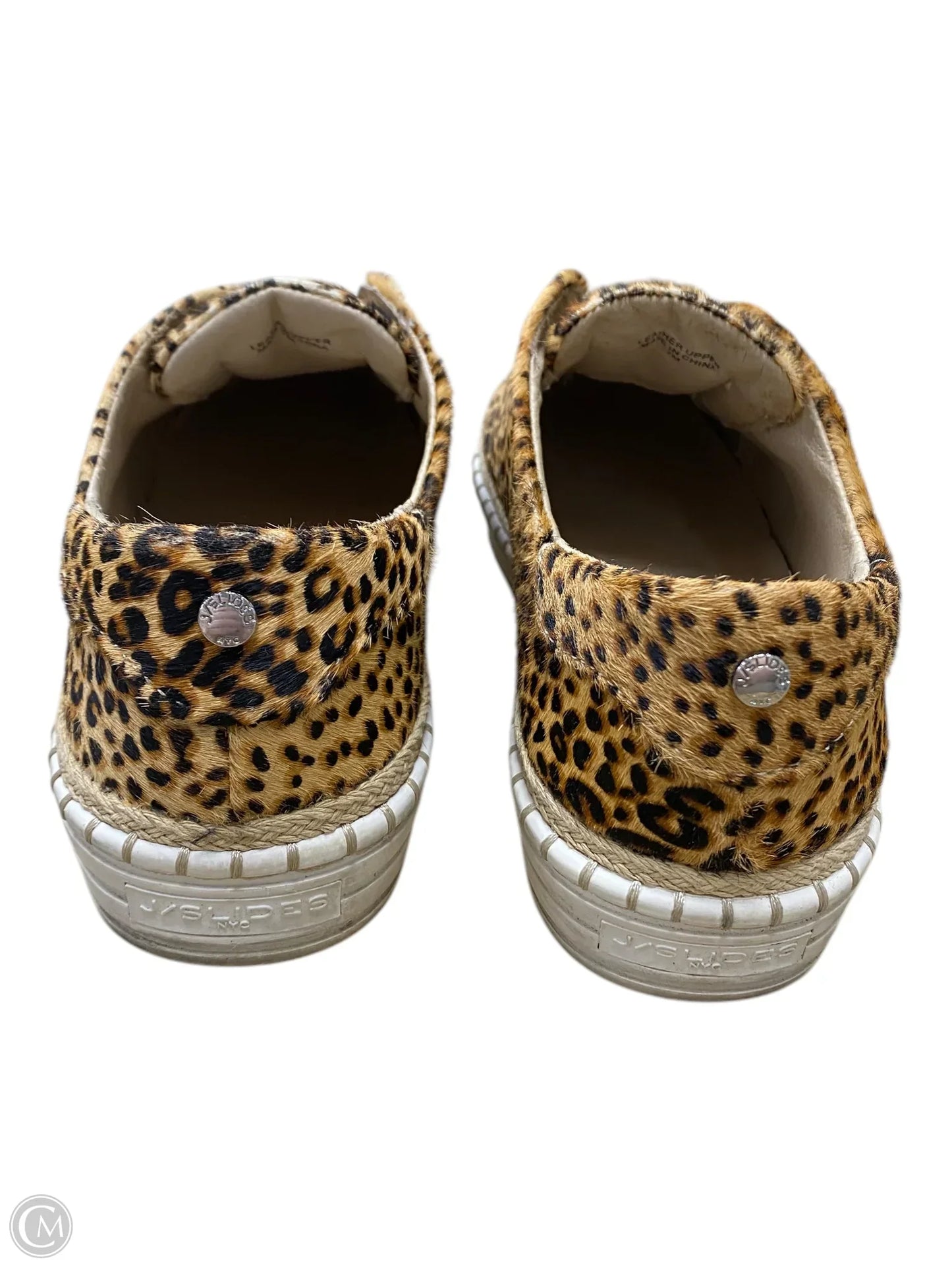 Shoes Sneakers By J Slides In Animal Print, Size: 7