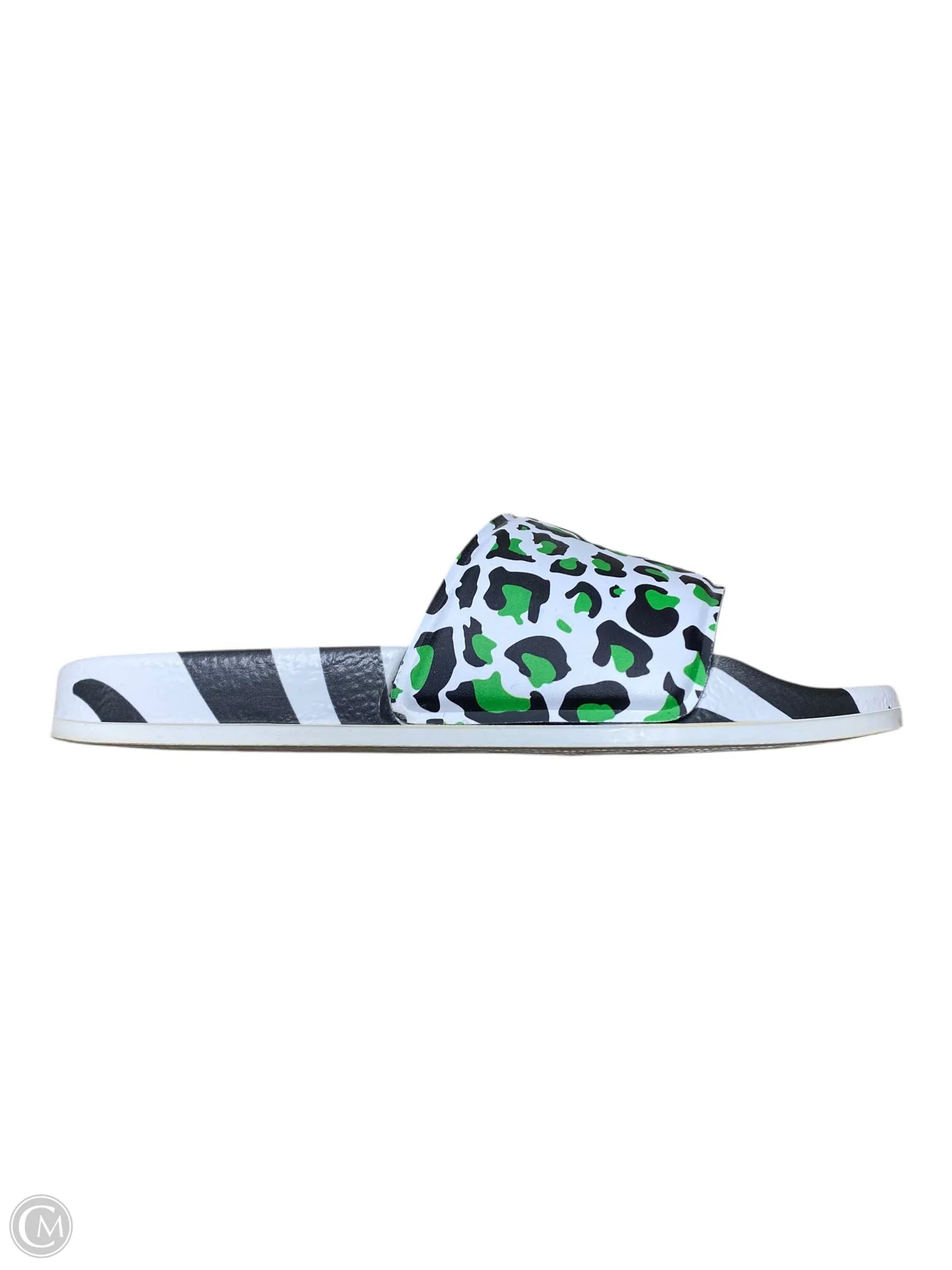 Sandals Flats By P448 In Animal Print, Size: 6