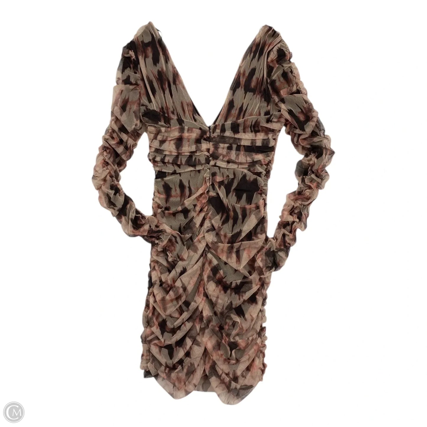 Dress Party Midi By Zara In Multi-colored, Size: S