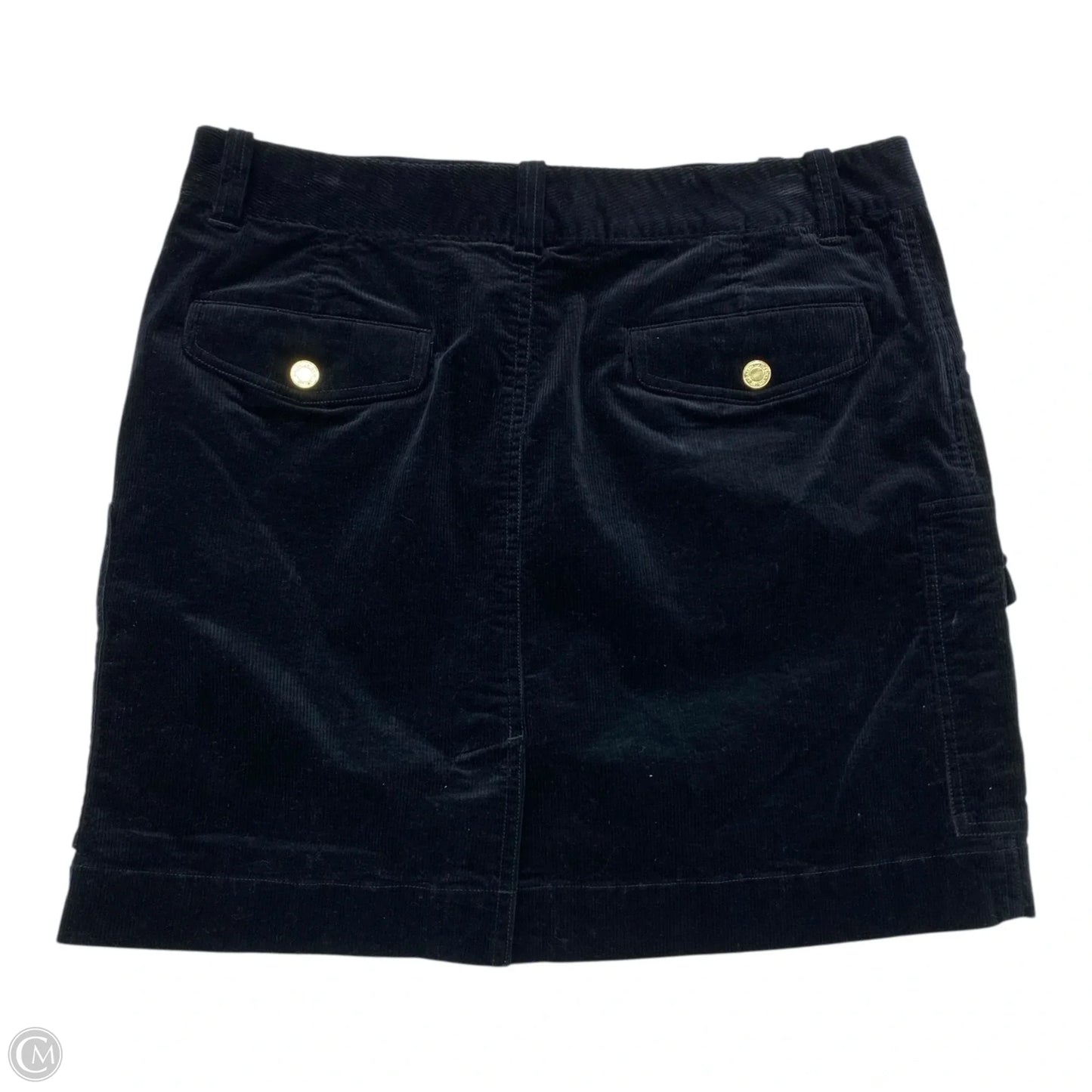 Skirt Midi By Ralph Lauren In Black, Size: 8