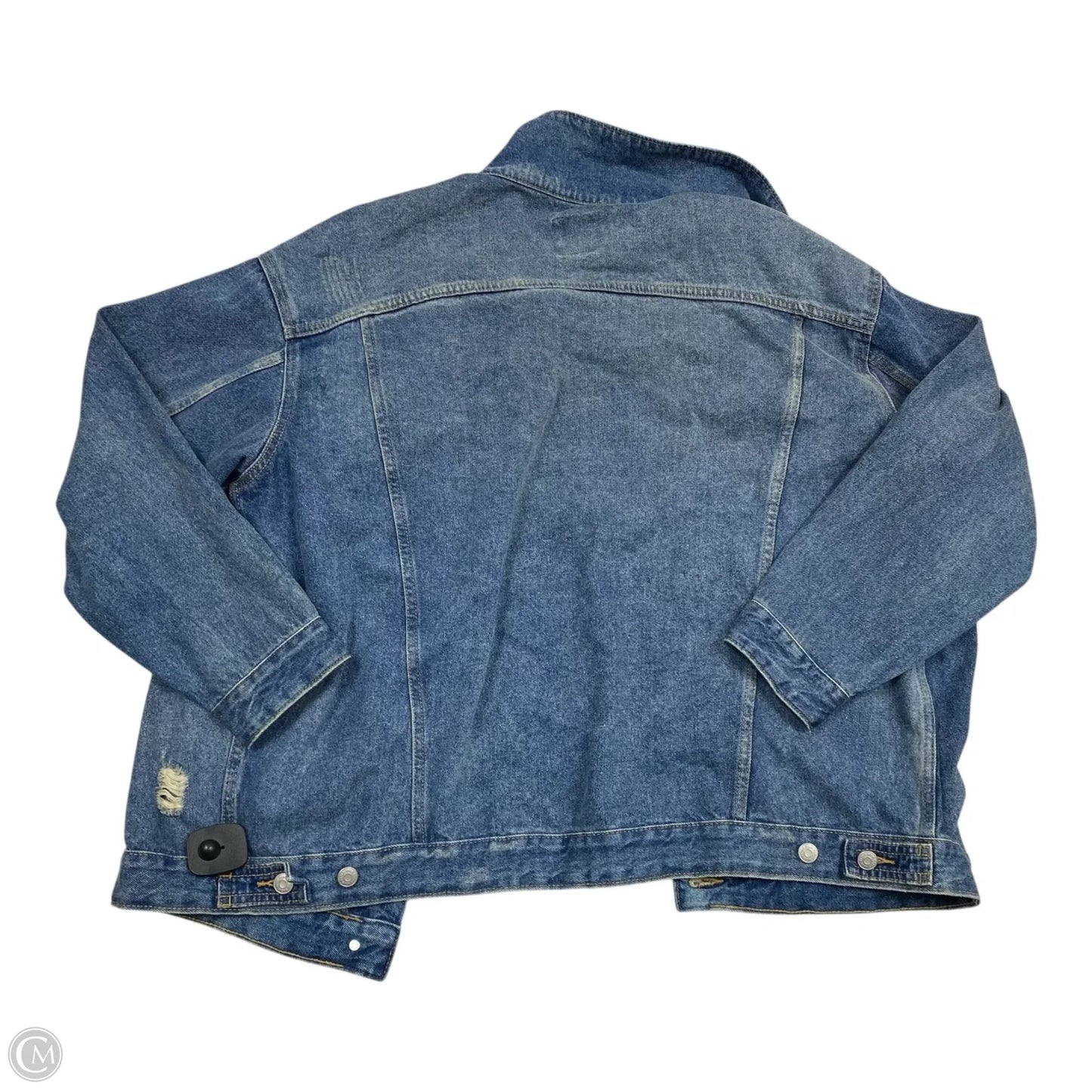 Jacket Denim By Wild Fable In Blue, Size: Xxl