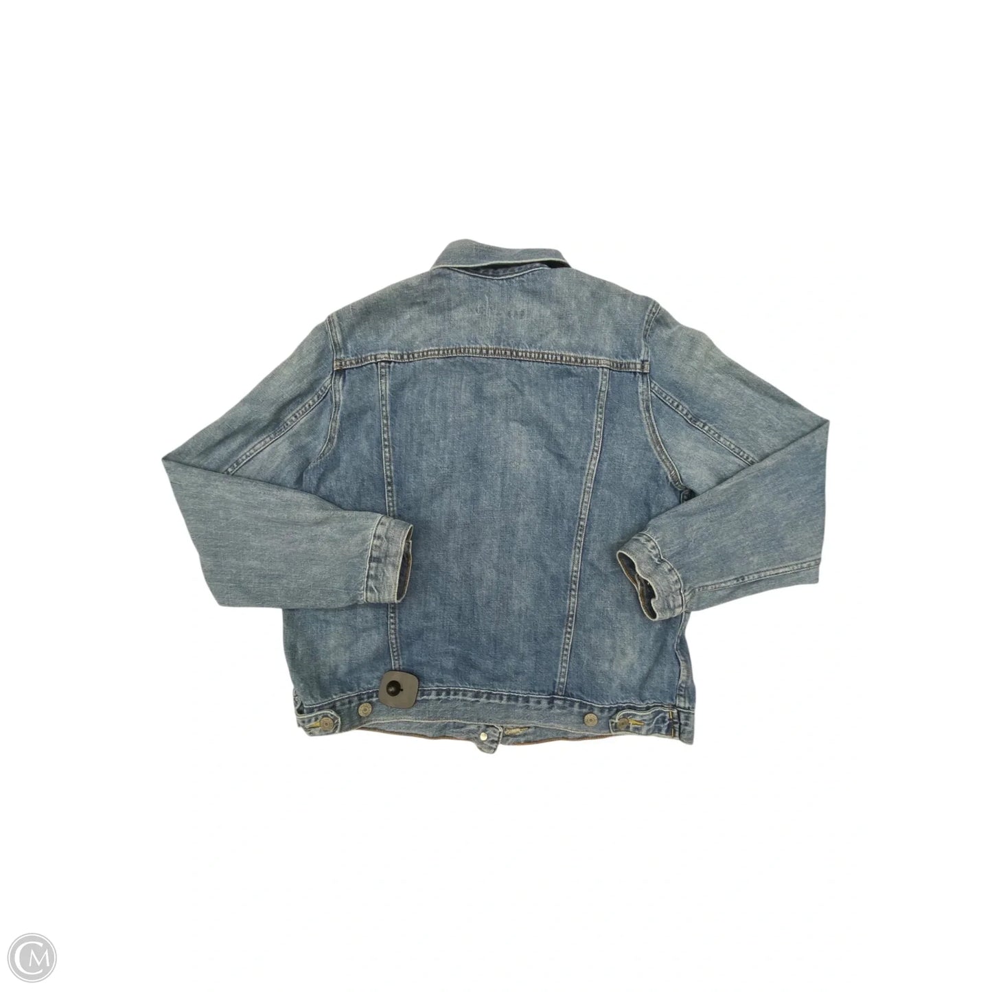 Jacket Denim By Gap In Blue, Size: Xl