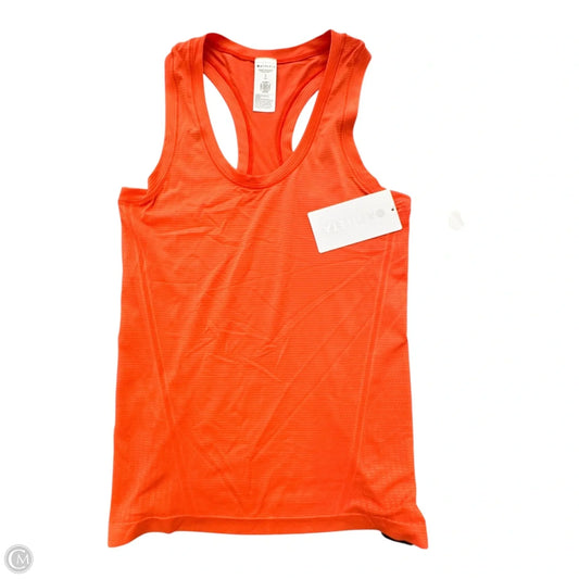 Athletic Tank Top By Athleta In Orange, Size: S