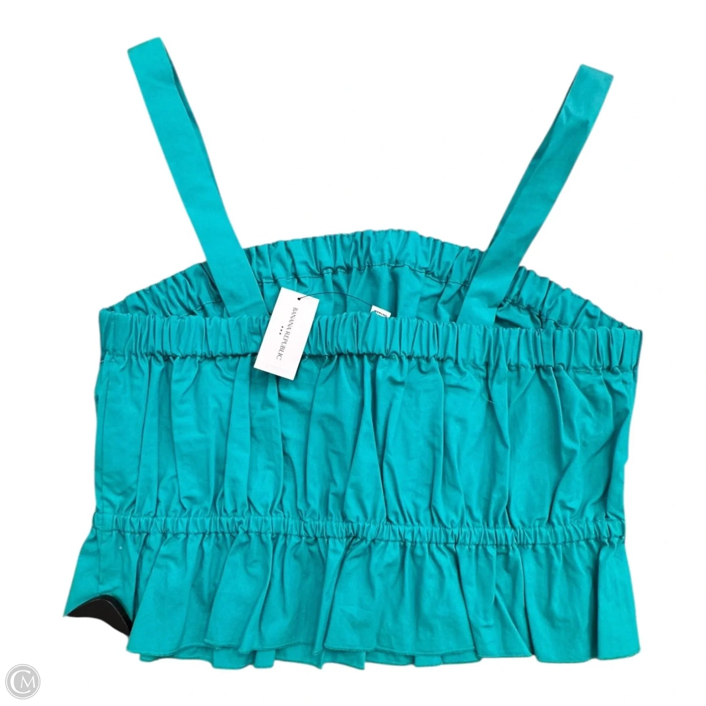 Top Sleeveless By Banana Republic In Teal, Size: S