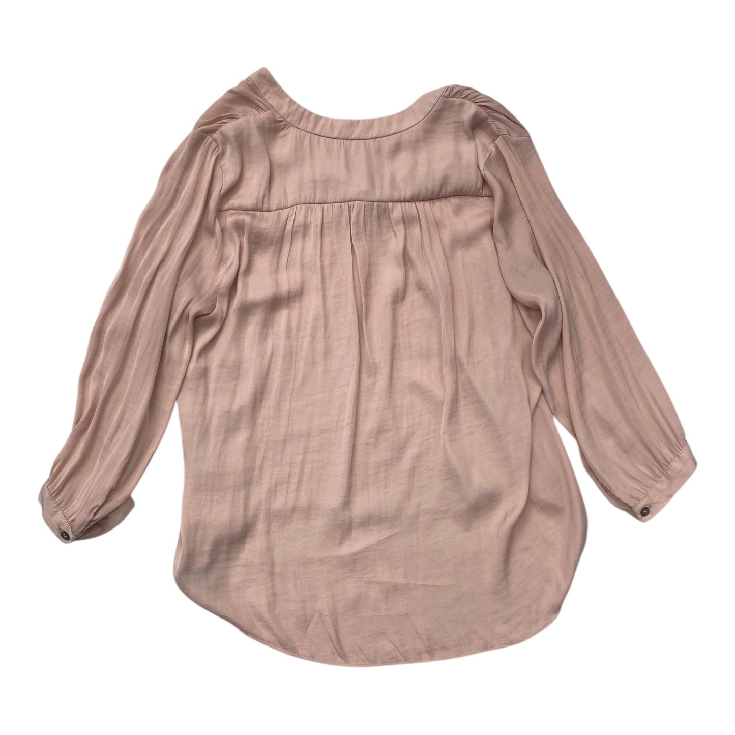 Top Long Sleeve By Vince Camuto In Pink, Size: Xl