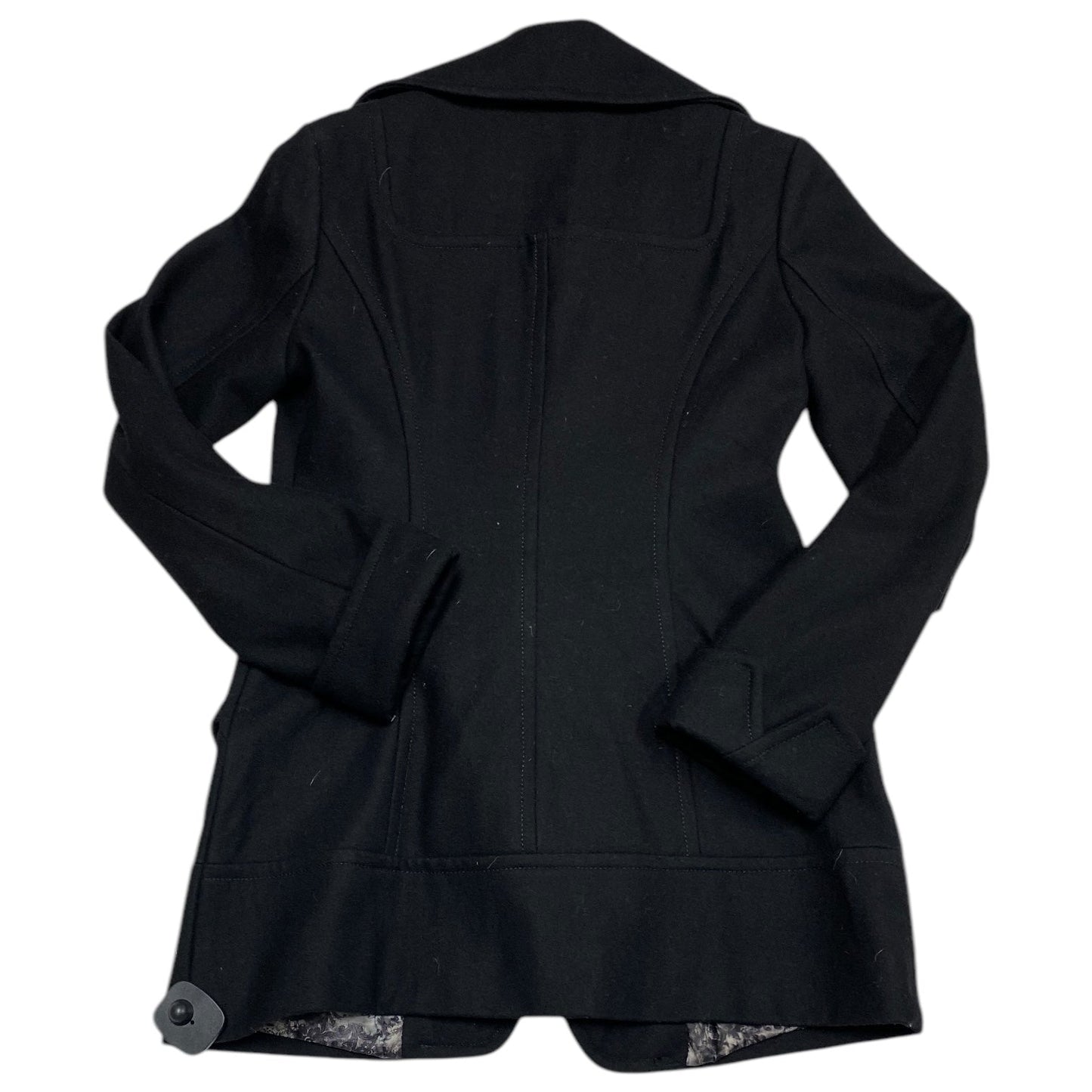 Coat Wool By Guess In Black, Size: S