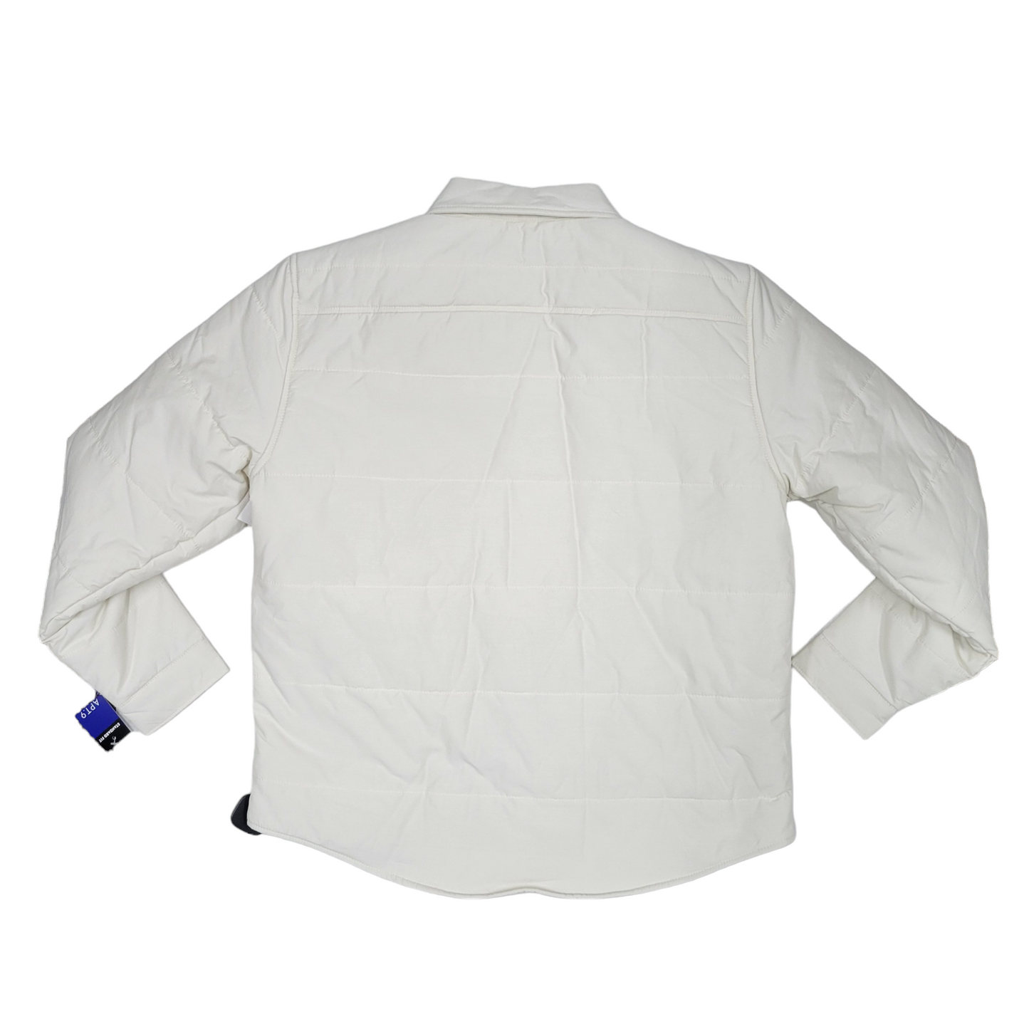 Cream Jacket Puffer & Quilted Apt 9, Size L