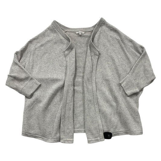 Sweater Cardigan By Madewell In Grey, Size: L
