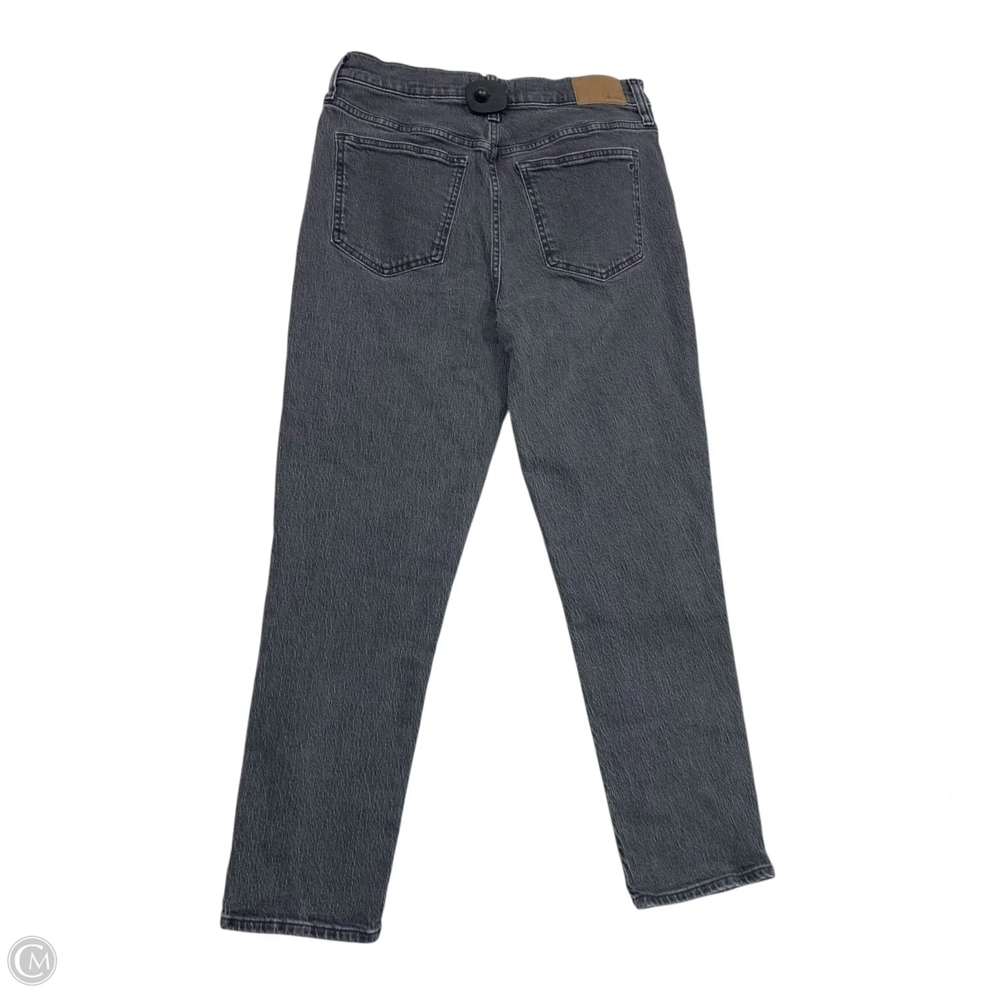 Jeans Straight By Madewell In Grey Denim, Size: 8