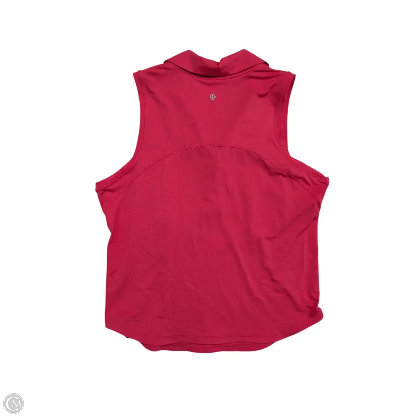 Athletic Tank Top By Lululemon In Pink, Size: M