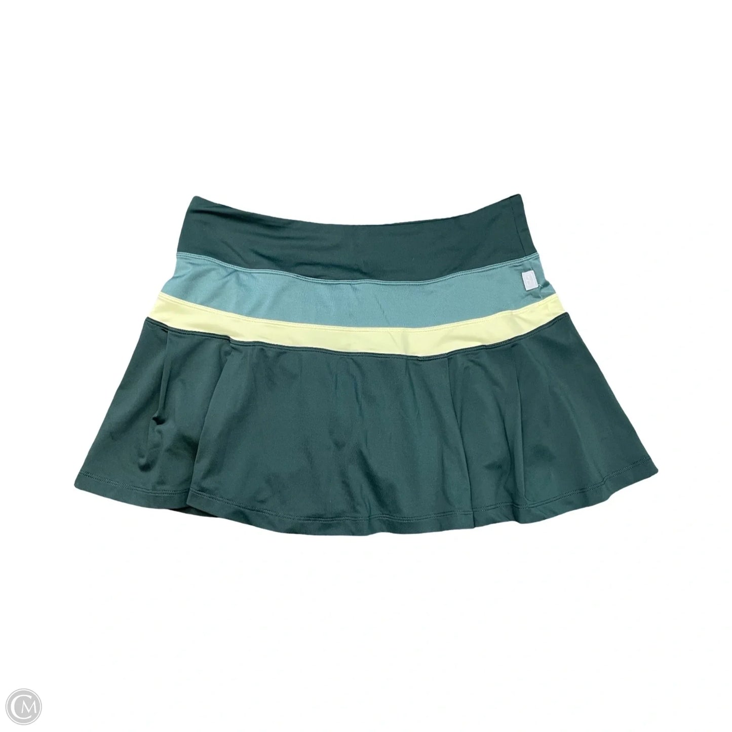 Athletic Skort By Nike In Green, Size: M