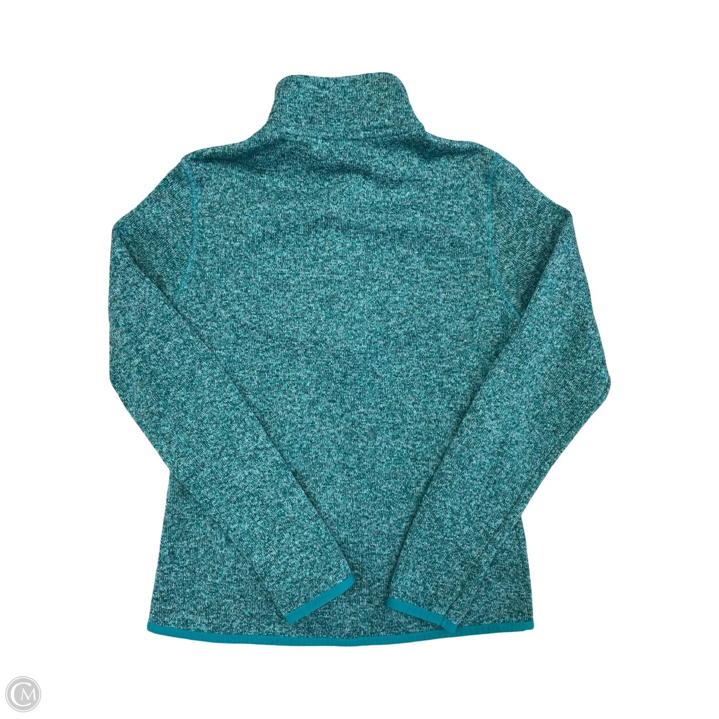 Athletic Jacket By Eddie Bauer In Blue, Size: S