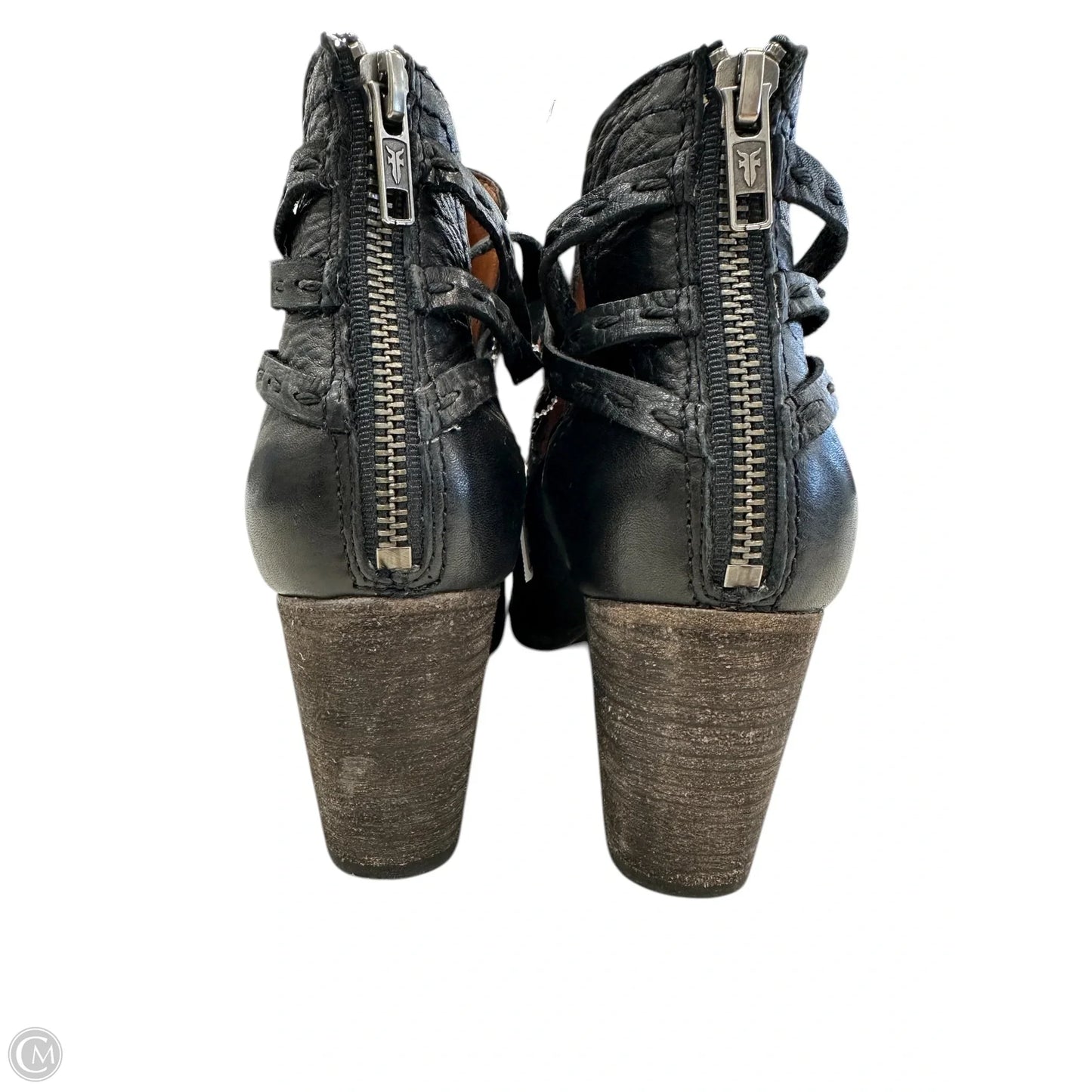 Boots Designer By Frye In Black, Size: 8.5