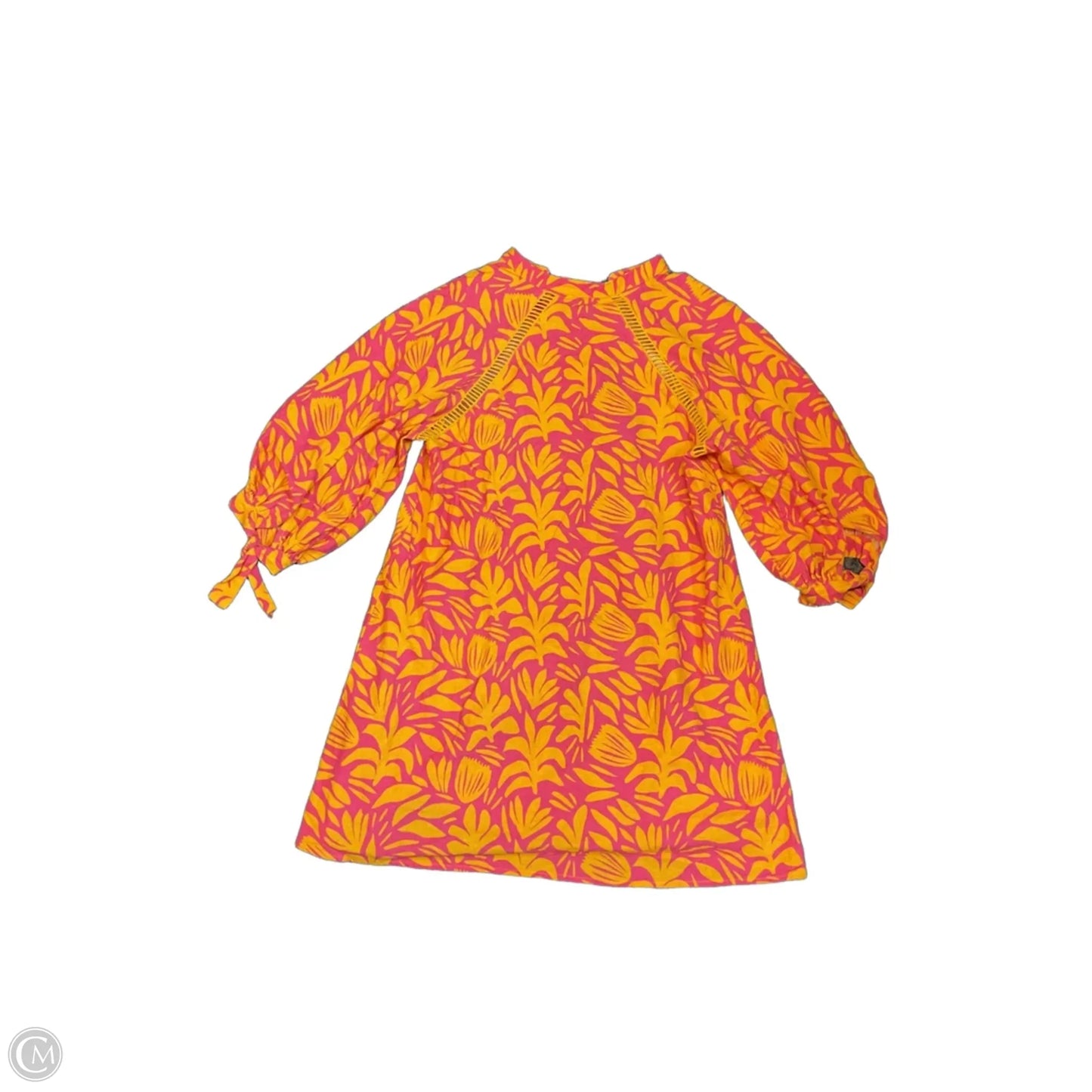 Dress Casual Short By Clothes Mentor In Orange & Pink, Size: Xs