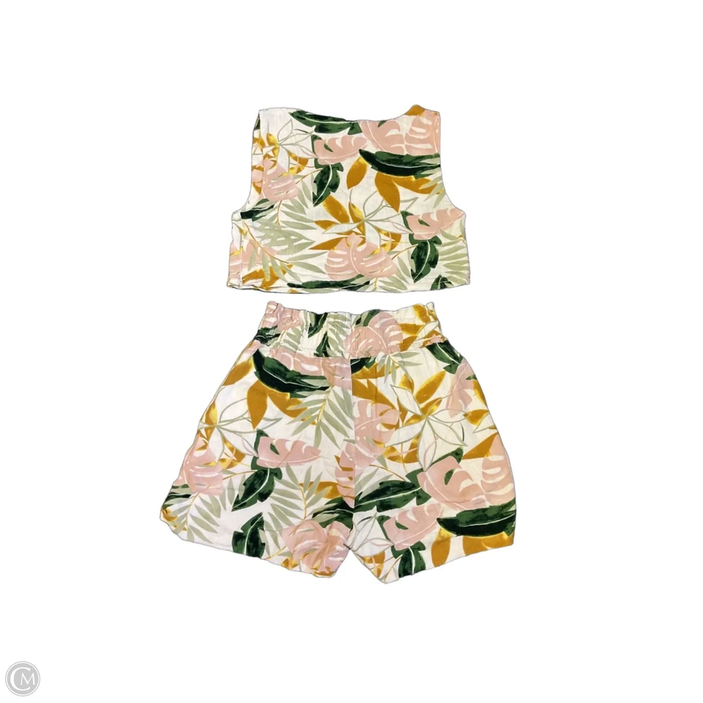 Shorts Set By Cmc In Tropical Print, Size: Xs