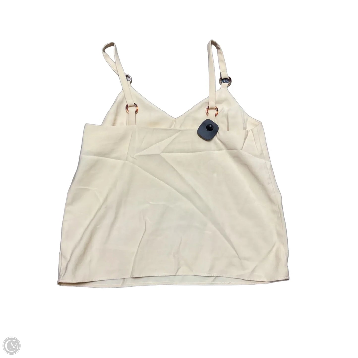 Tank Top By Top Shop In Yellow, Size: S
