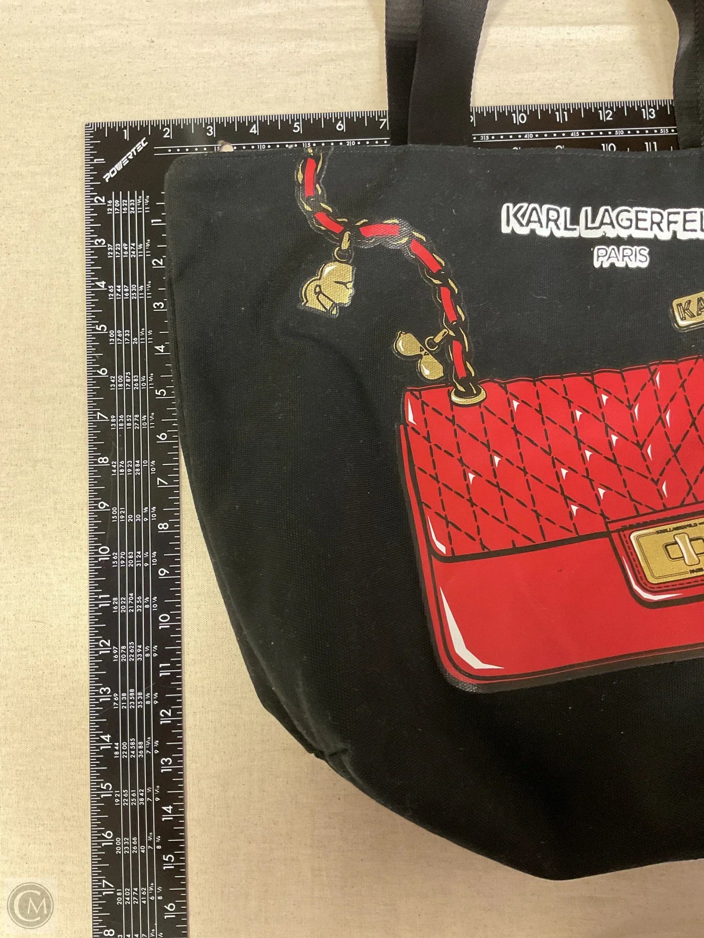 Handbag Designer By Karl Lagerfeld, Size: Large