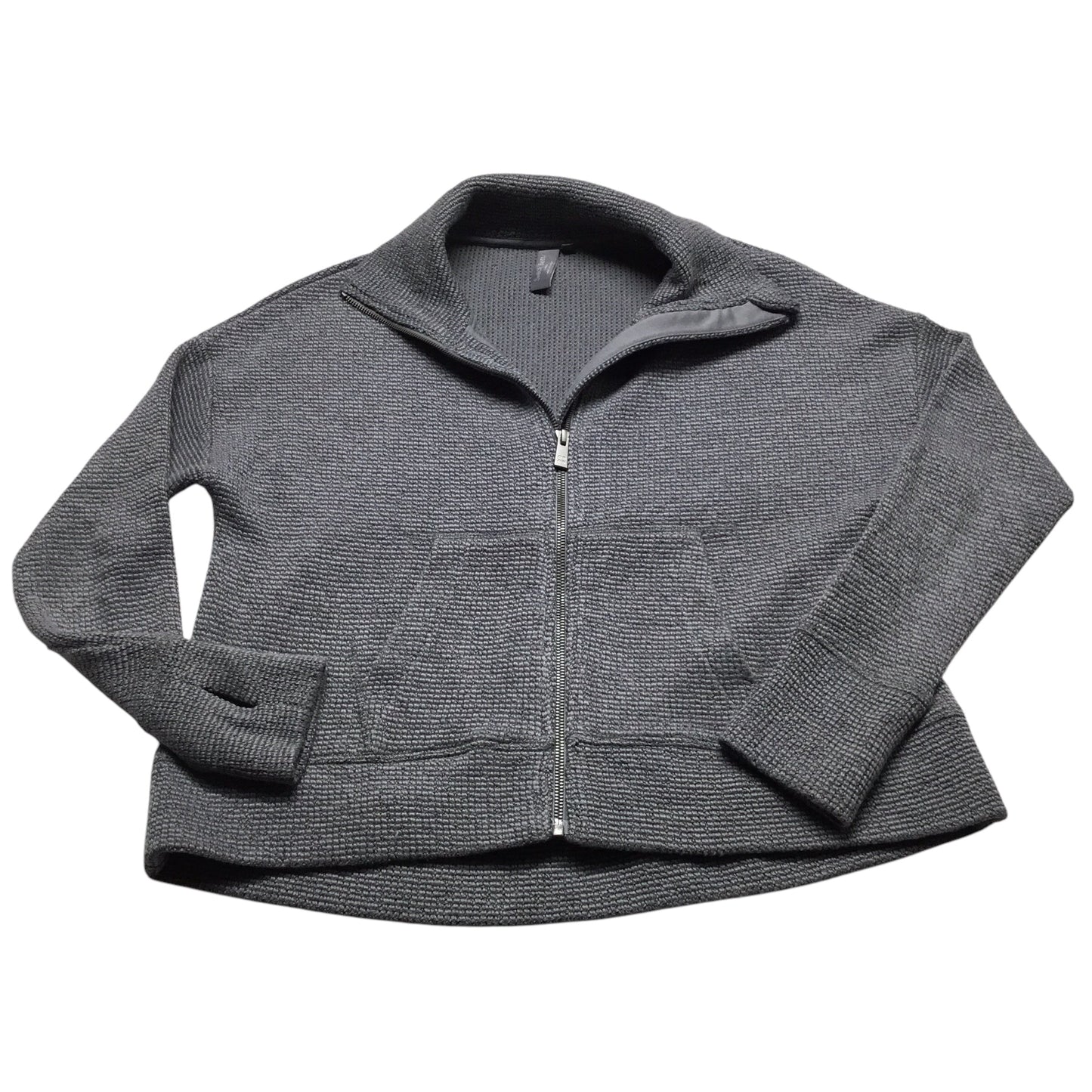Athletic Jacket By Sweaty Betty In Grey, Size: Xs