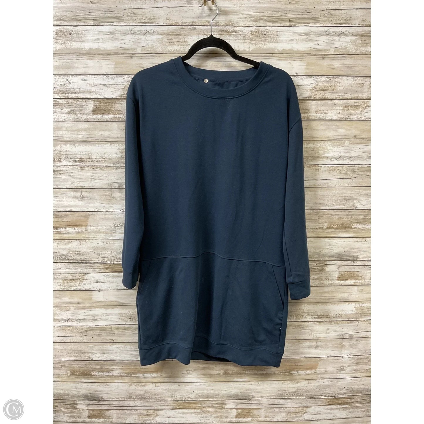 Dress Casual Midi By Merrell In Navy, Size: M