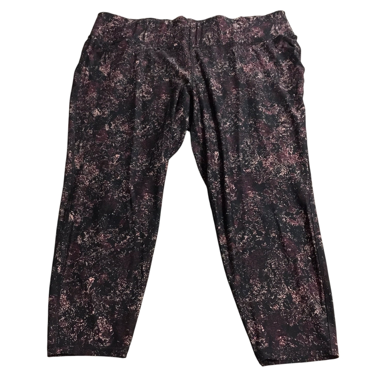 Athletic Leggings By Livi Active In Purple, Size: 4x