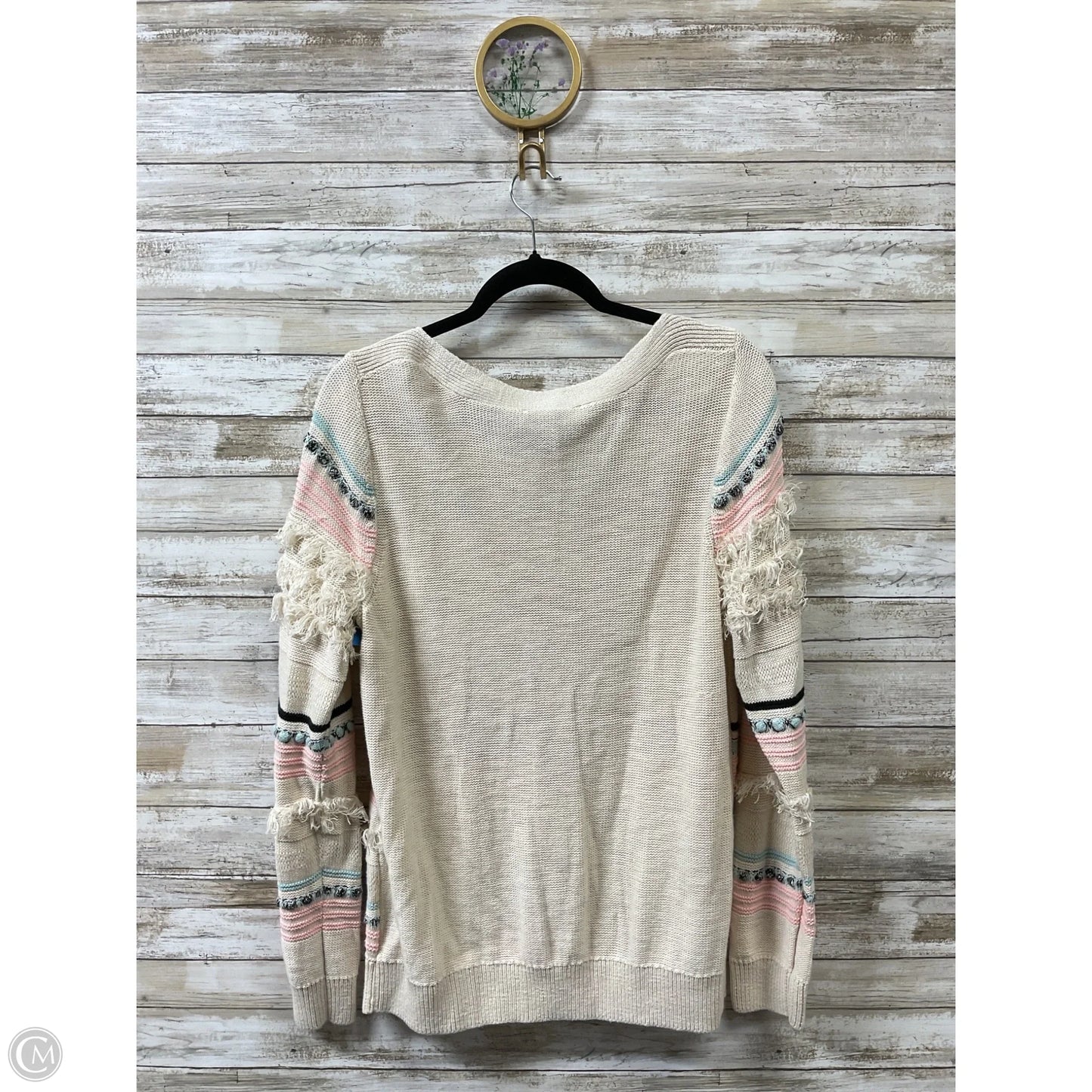 Sweater By Loft In Tan, Size: L