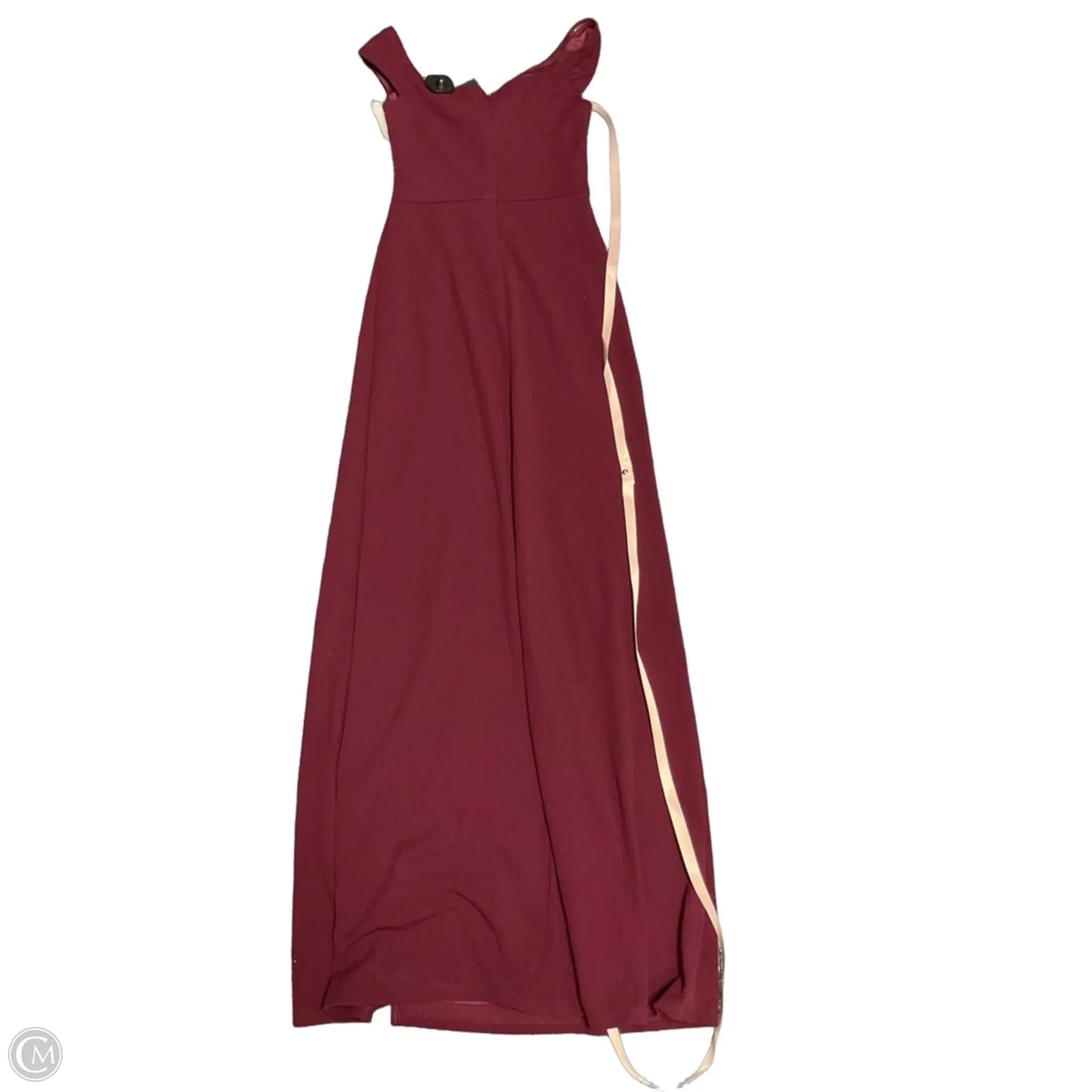 Dress Party Long By Lulus In Maroon, Size: S