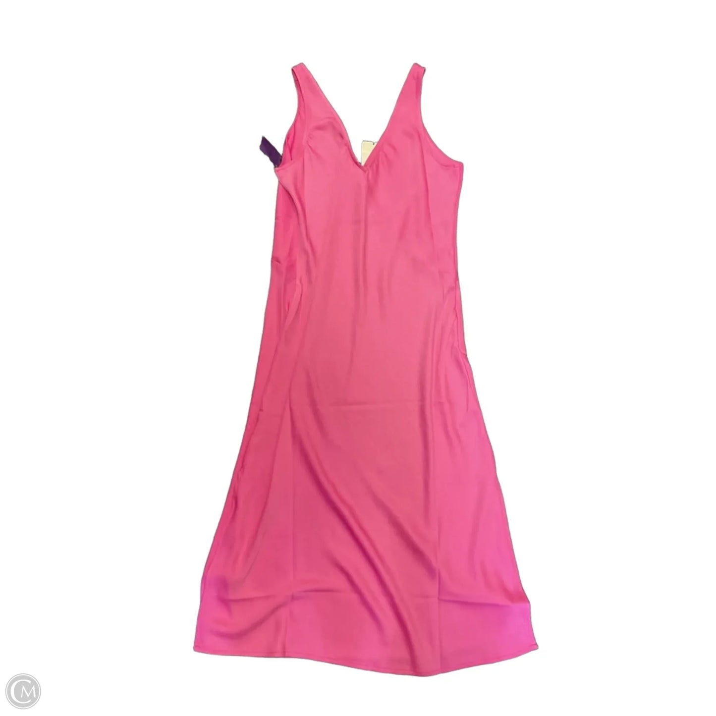 Dress Casual Midi By A New Day In Pink, Size: S