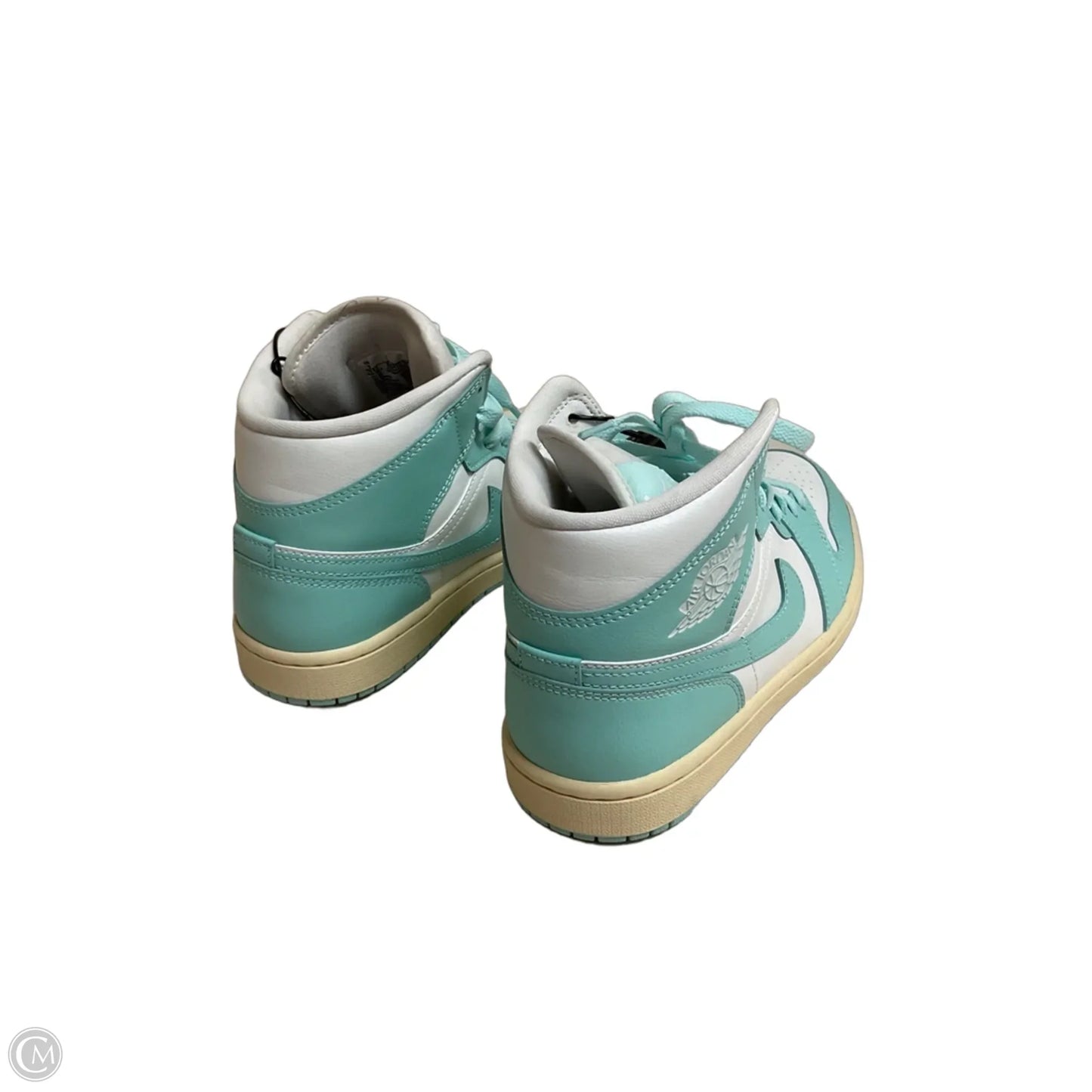 Shoes Sneakers By Nike In Blue & White, Size: 9