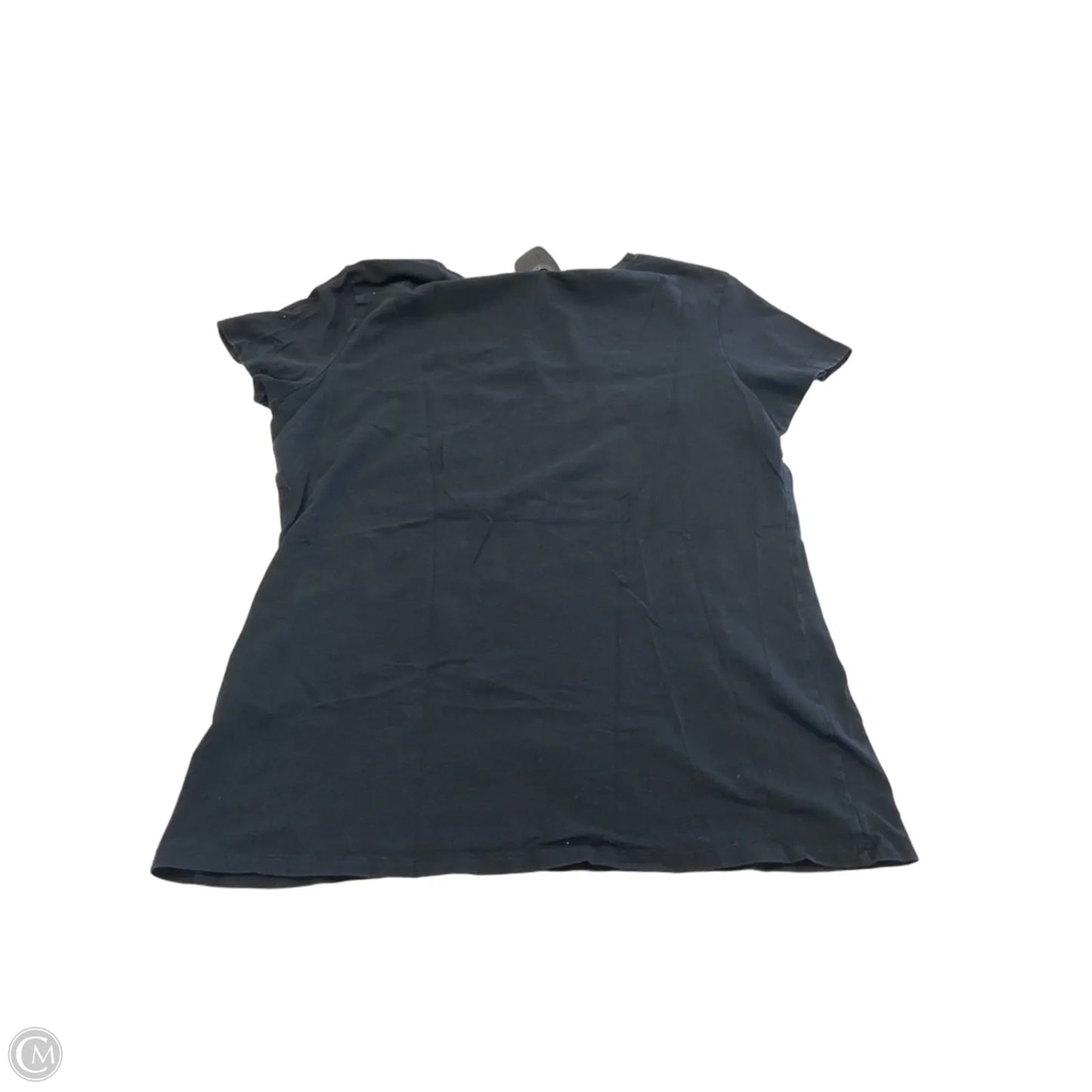 Top Short Sleeve Basic By Primark In Black, Size: L