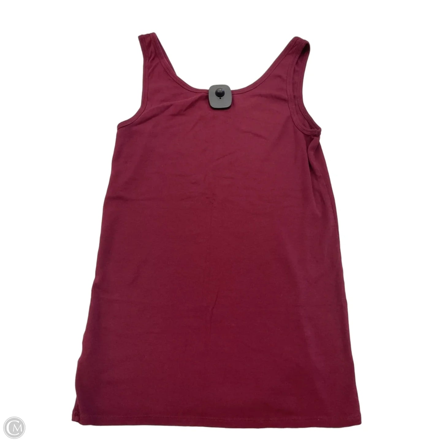 Top Sleeveless Basic By A New Day In Maroon, Size: Xl