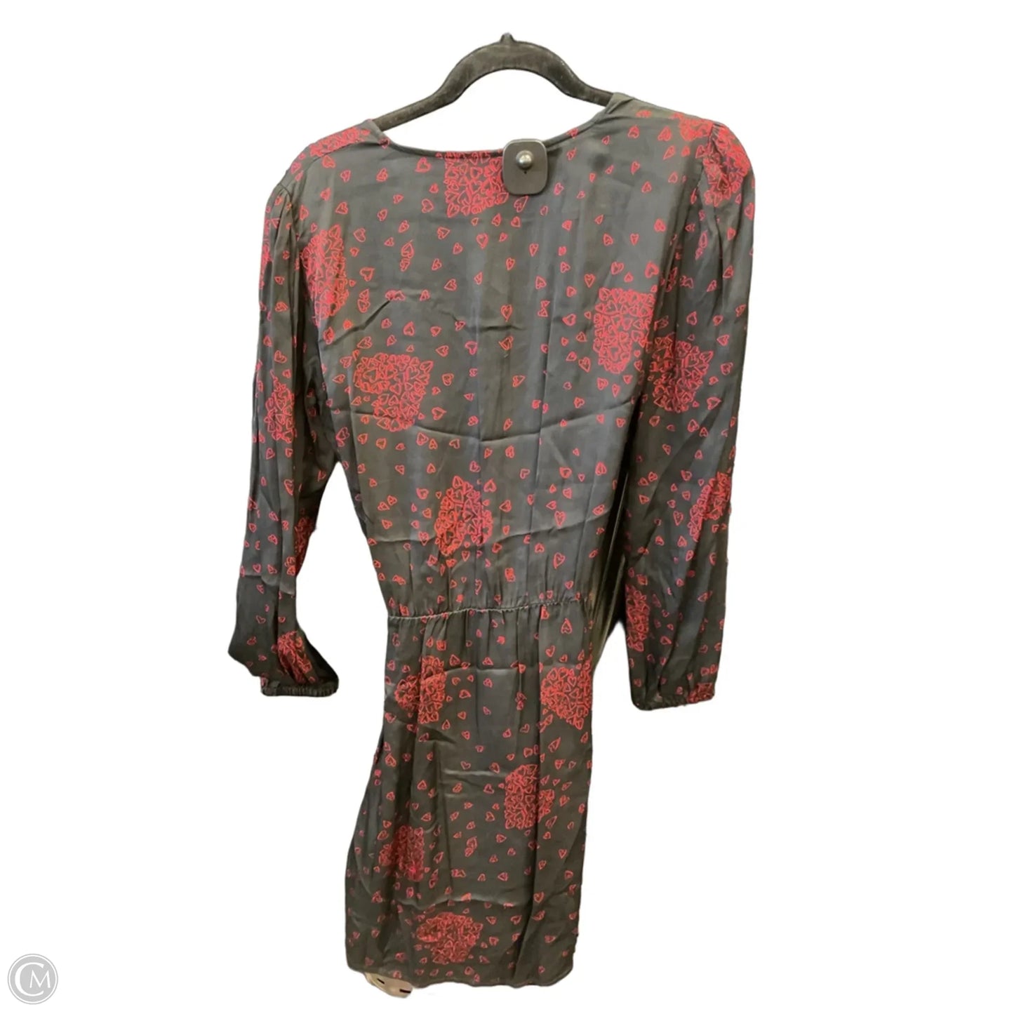 Dress Casual Short By Clothes Mentor In Black & Red, Size: M