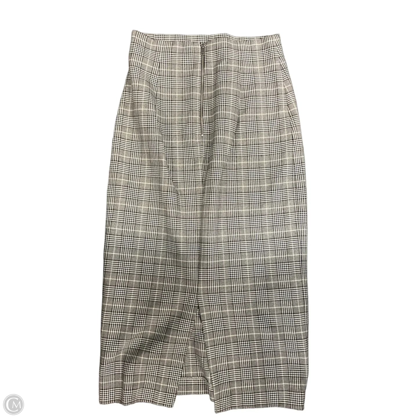 Skirt Maxi By Zara In Black & White, Size: Xs